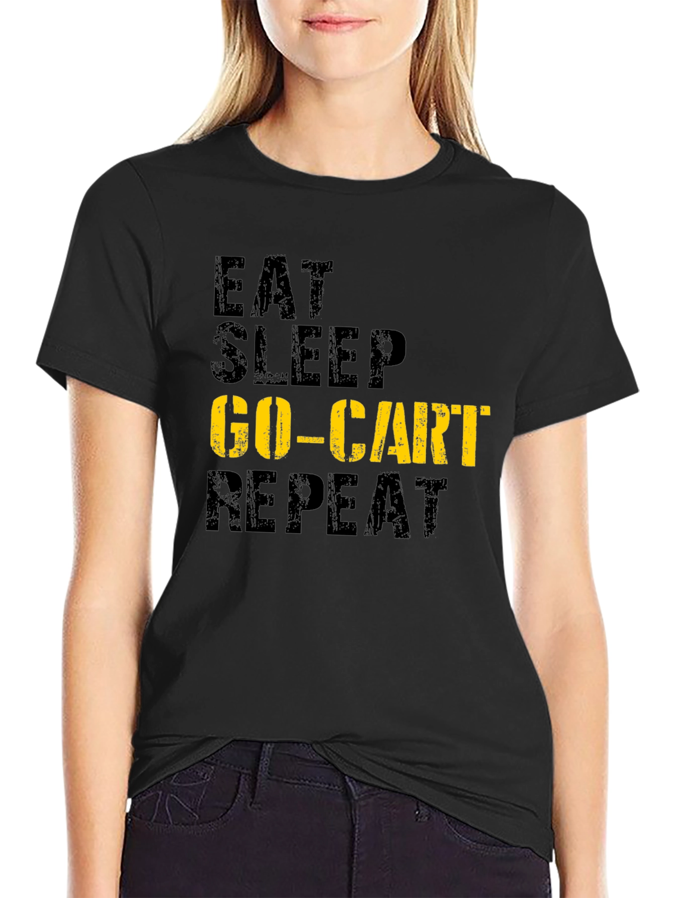 Eat Sleep Go-Cart Repeat T-Shirt