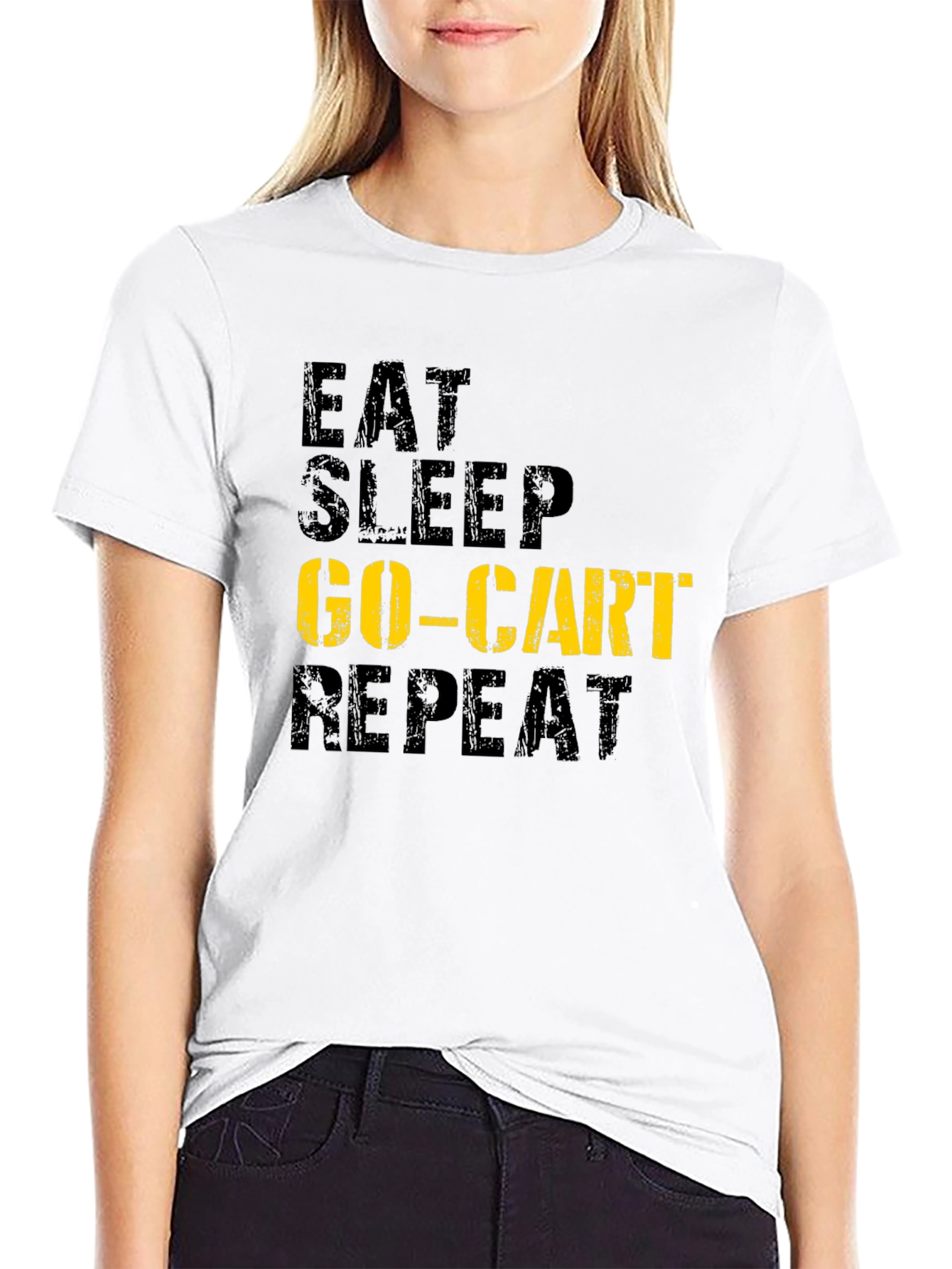 Eat Sleep Go-Cart Repeat T-Shirt