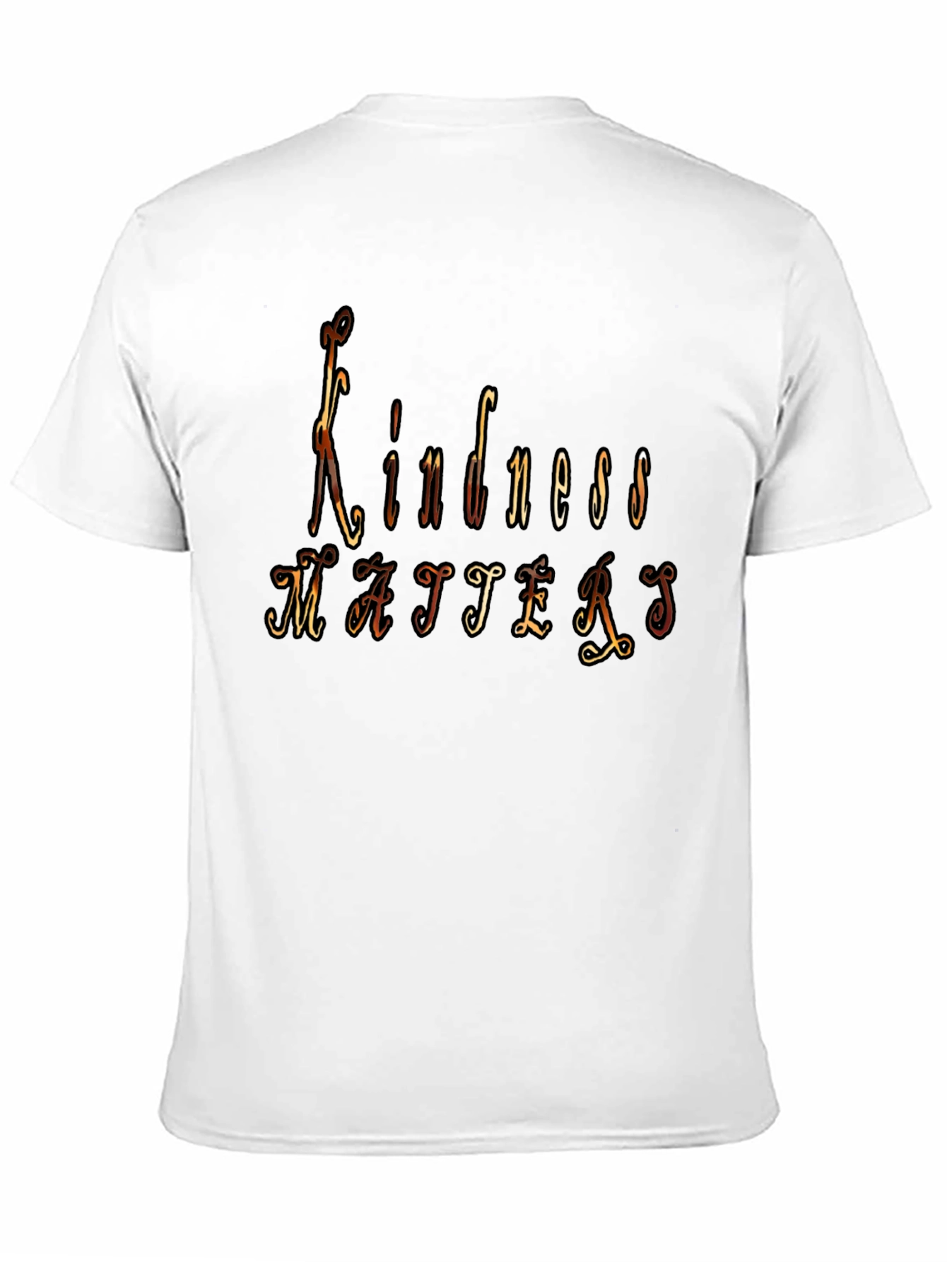 Kindness Matters Graphic Black T-Shirt