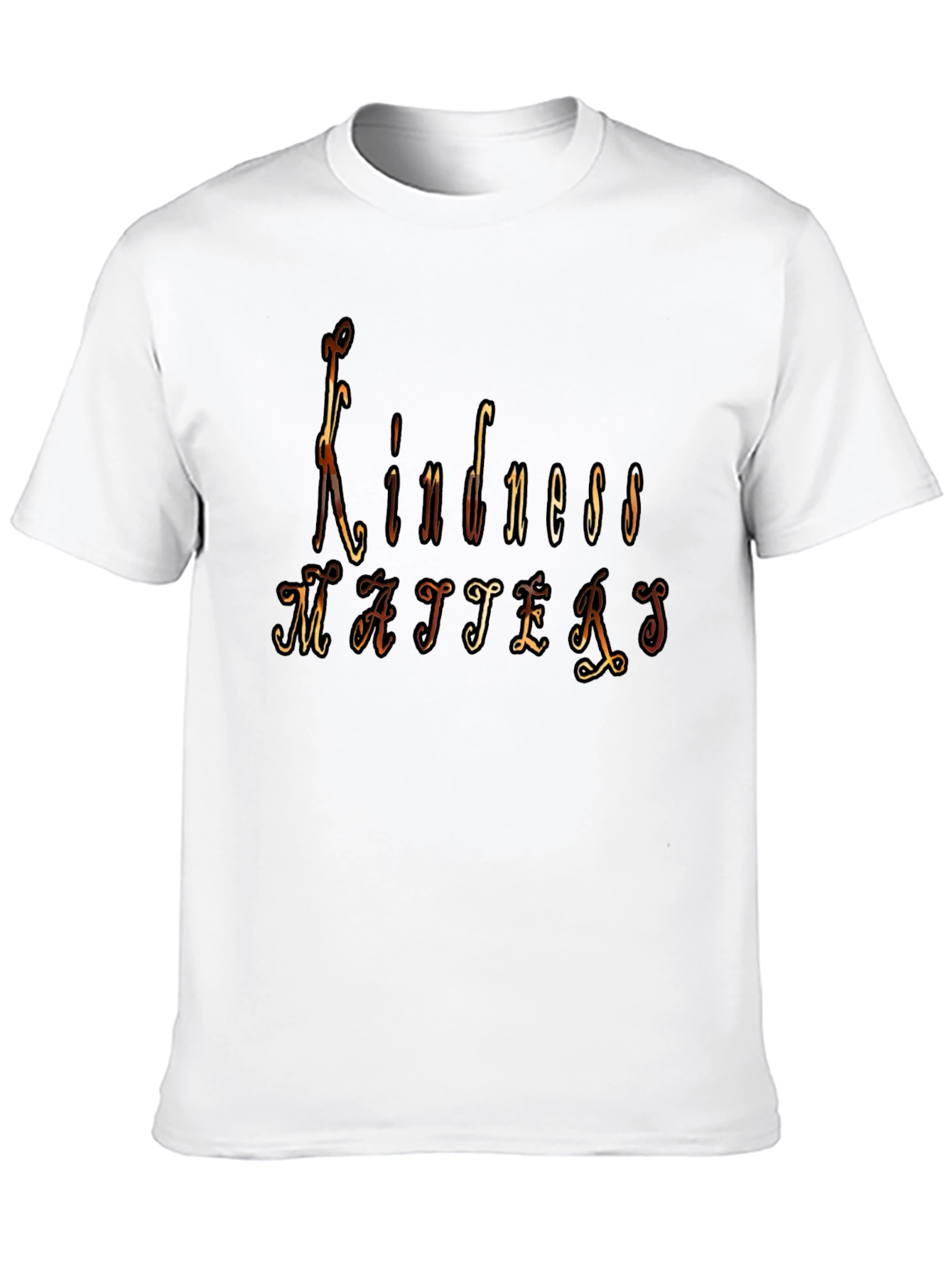 Kindness Matters Graphic Black T-Shirt