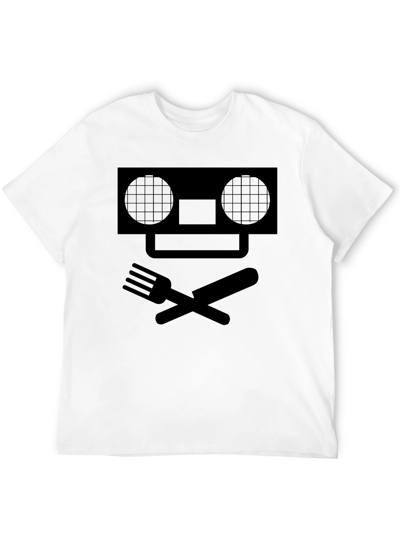 Skull and Crossbones Utensil T-Shirt