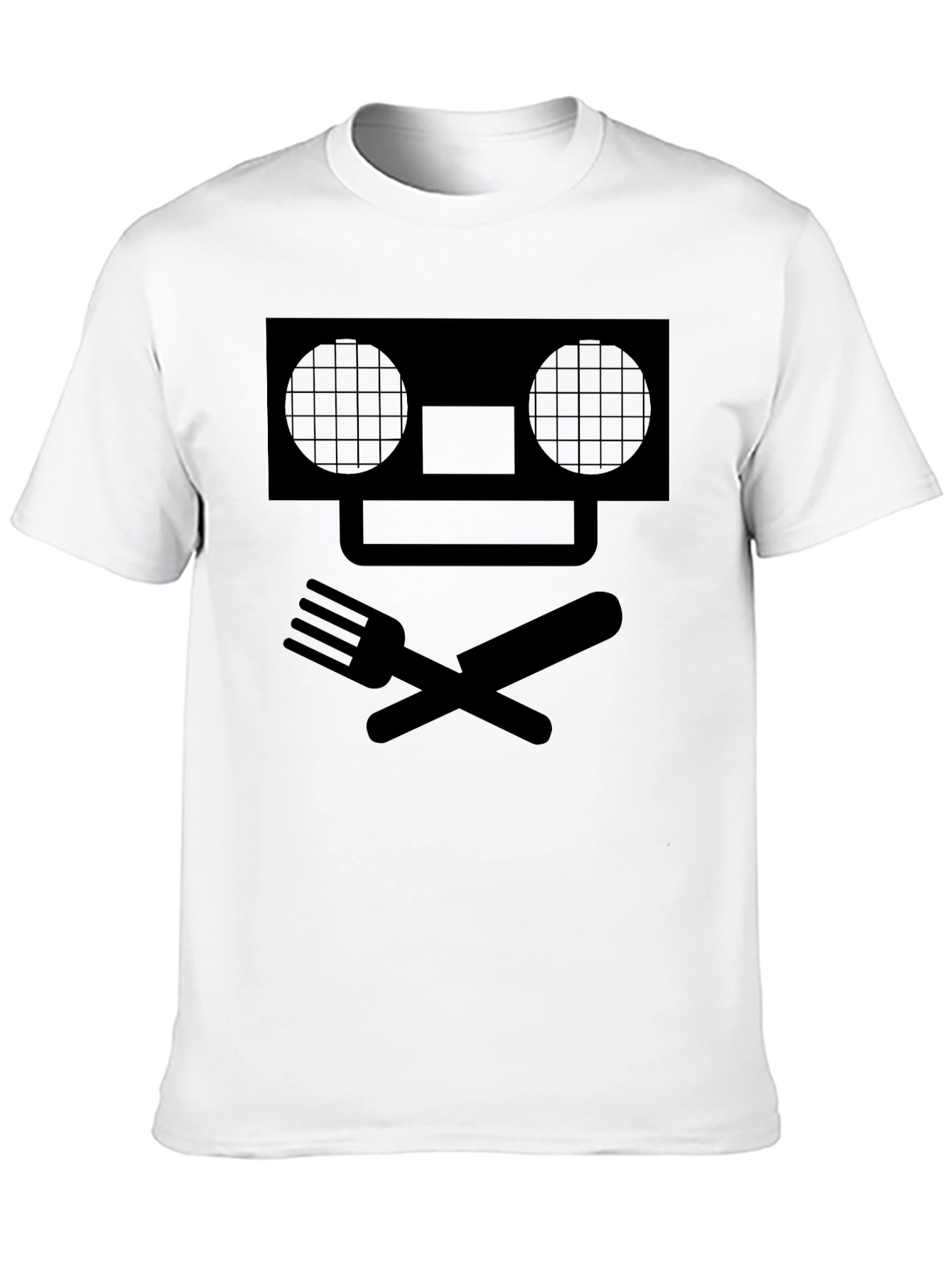 Skull and Crossbones Utensil T-Shirt