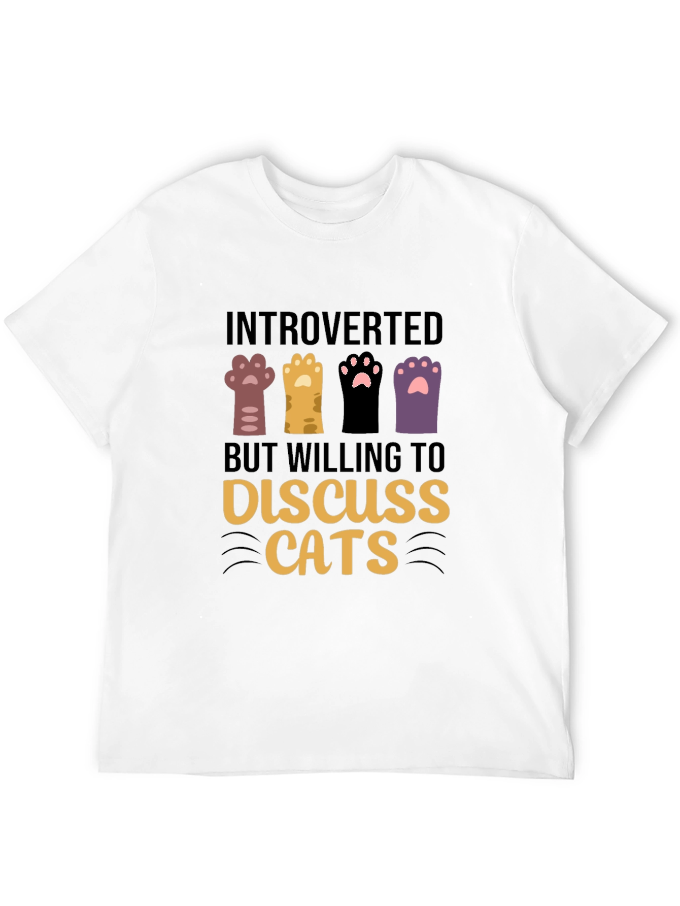 Introverted Cat Lover T-Shirt