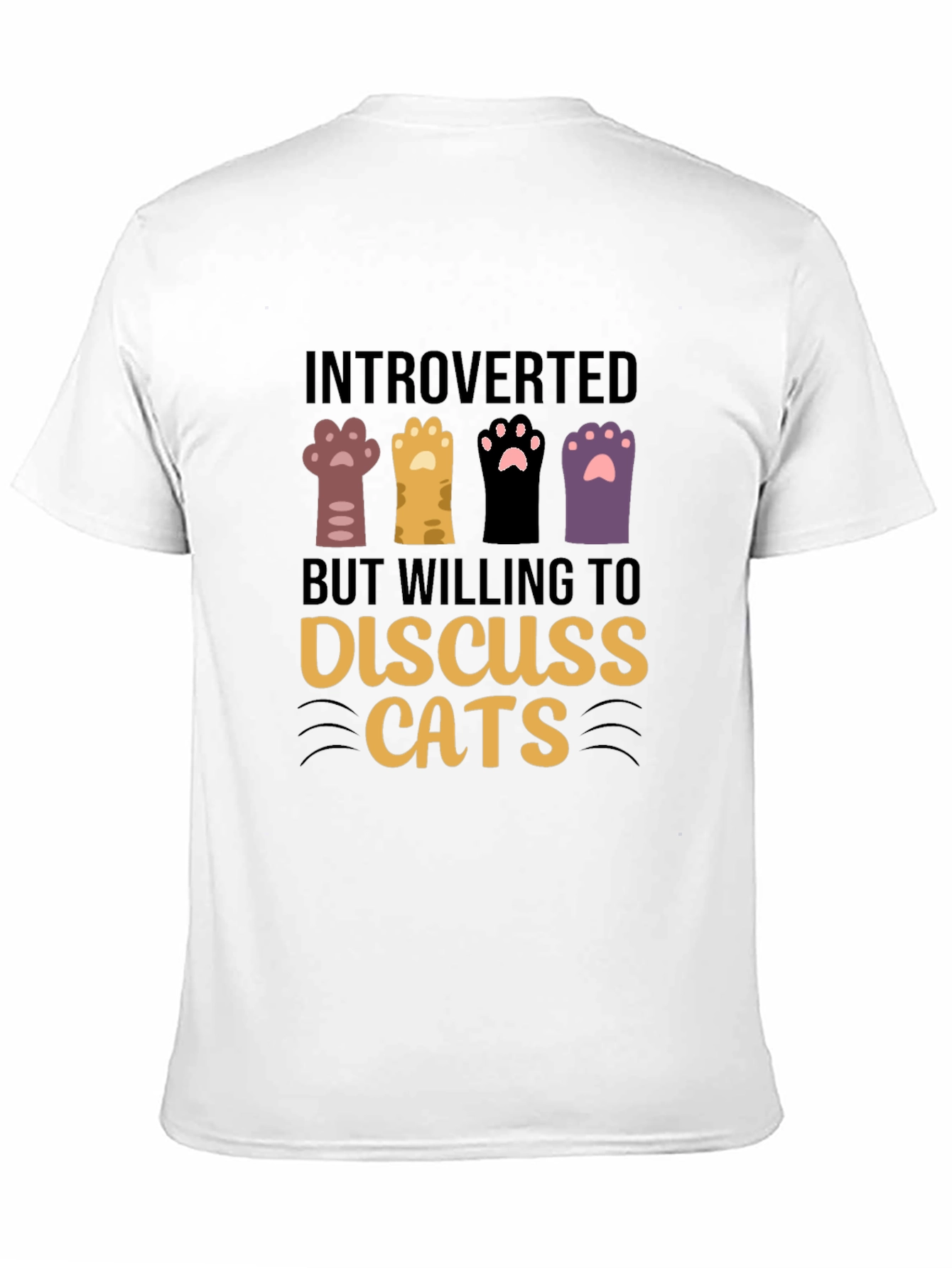 Introverted Cat Lover T-Shirt