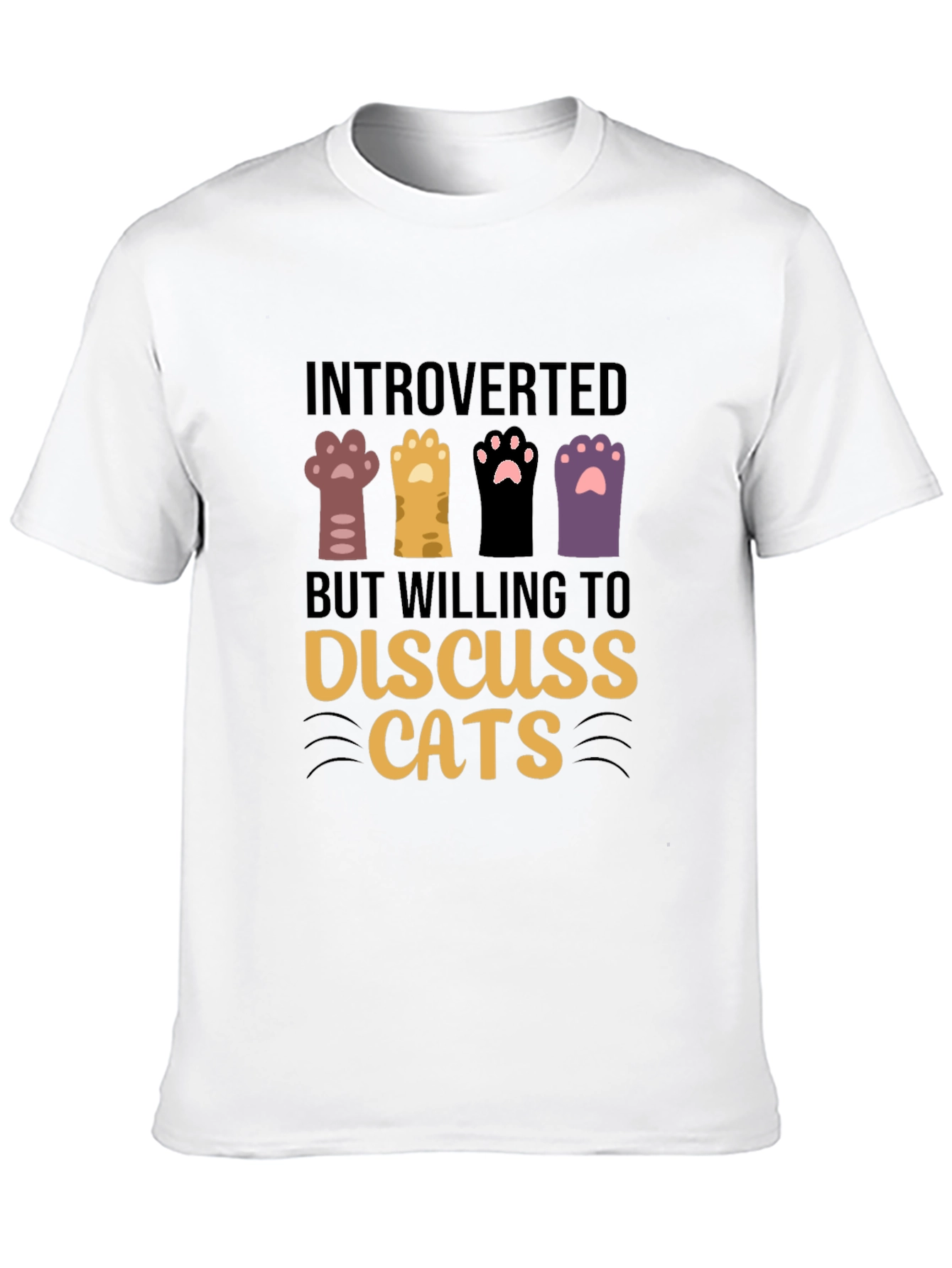Introverted Cat Lover T-Shirt