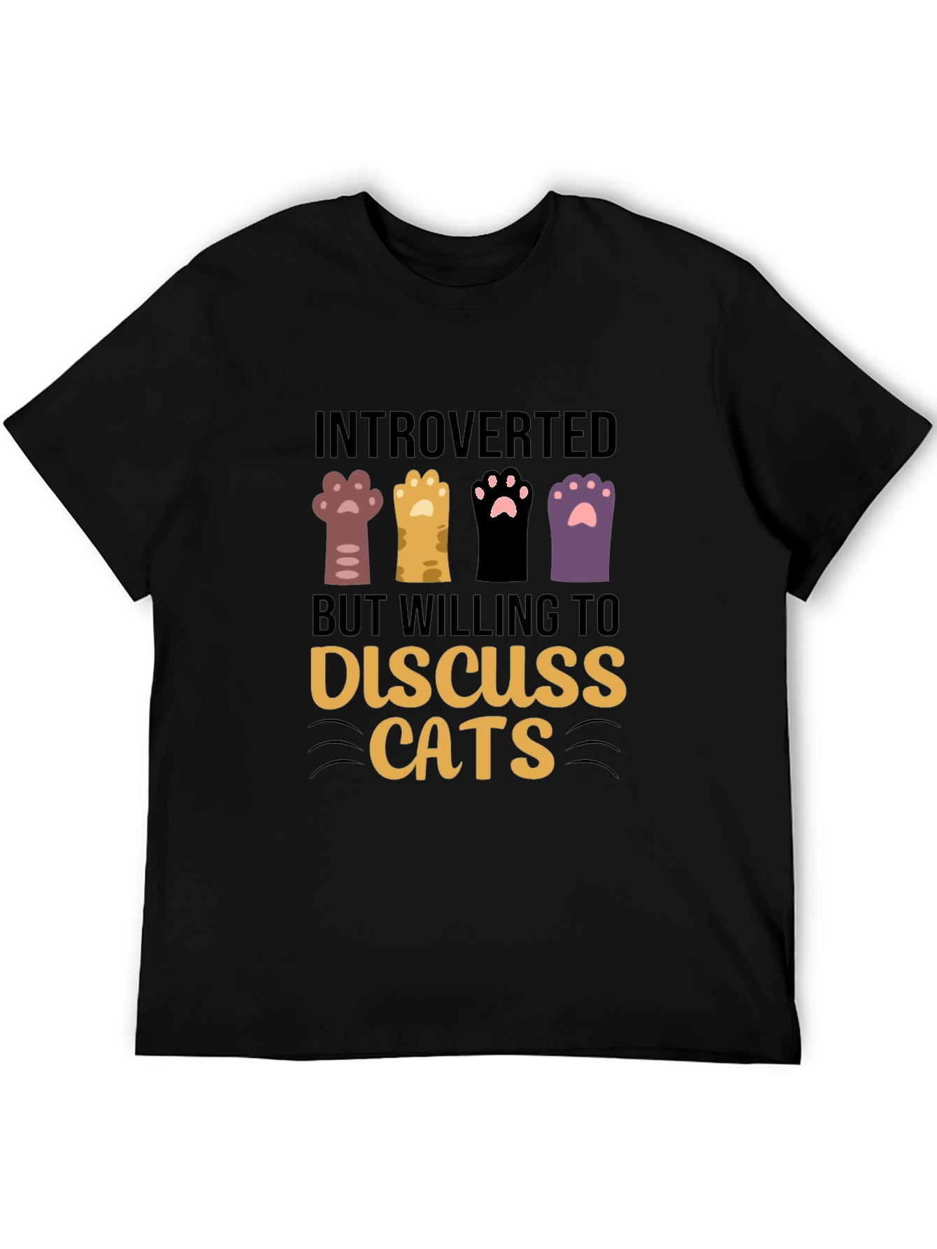 Introverted Cat Lover T-Shirt