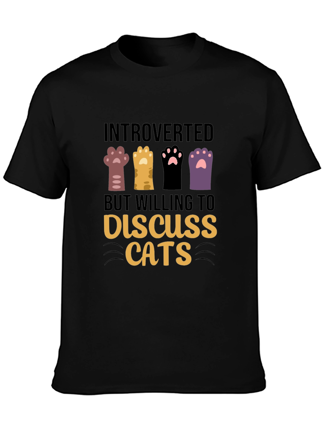 Introverted Cat Lover T-Shirt