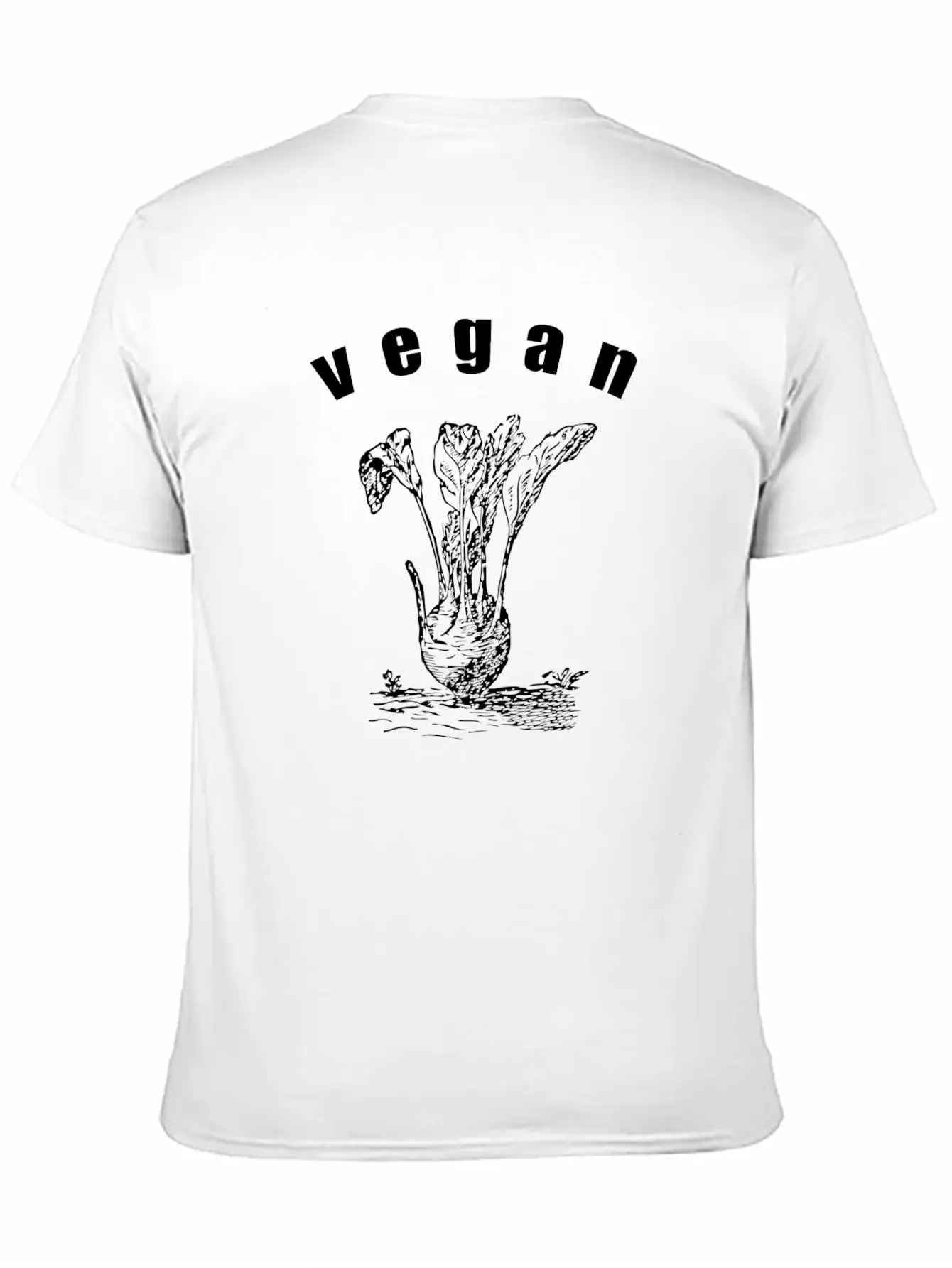 Vegan Cabbage Organic Vegetables Diet Eat Healthy Unisex Casual T-Shirt – Clean Design For Daily Comfort