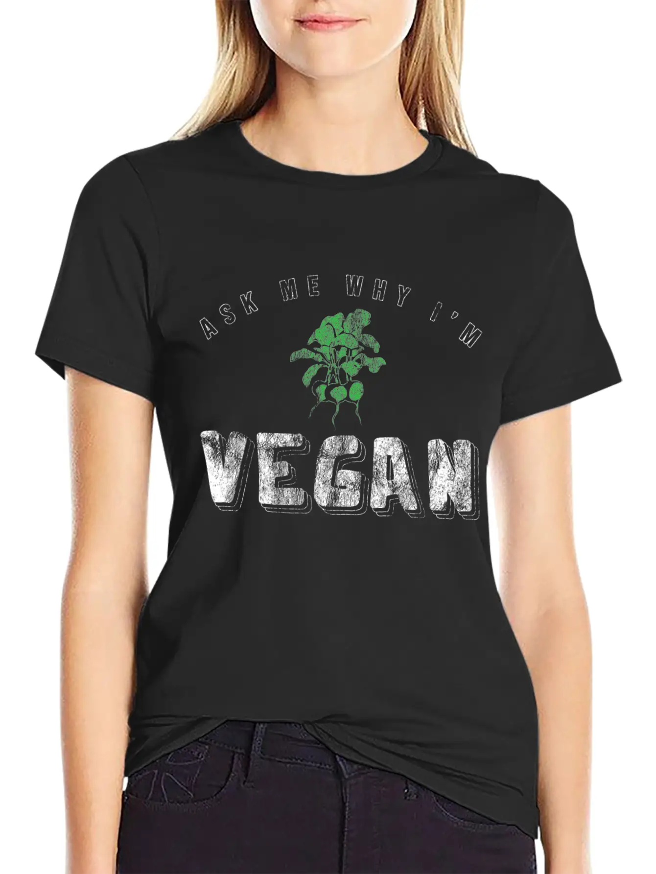 Vegan Vegetarian Gift Unisex Casual T-Shirt – Clean Design For Daily Comfort