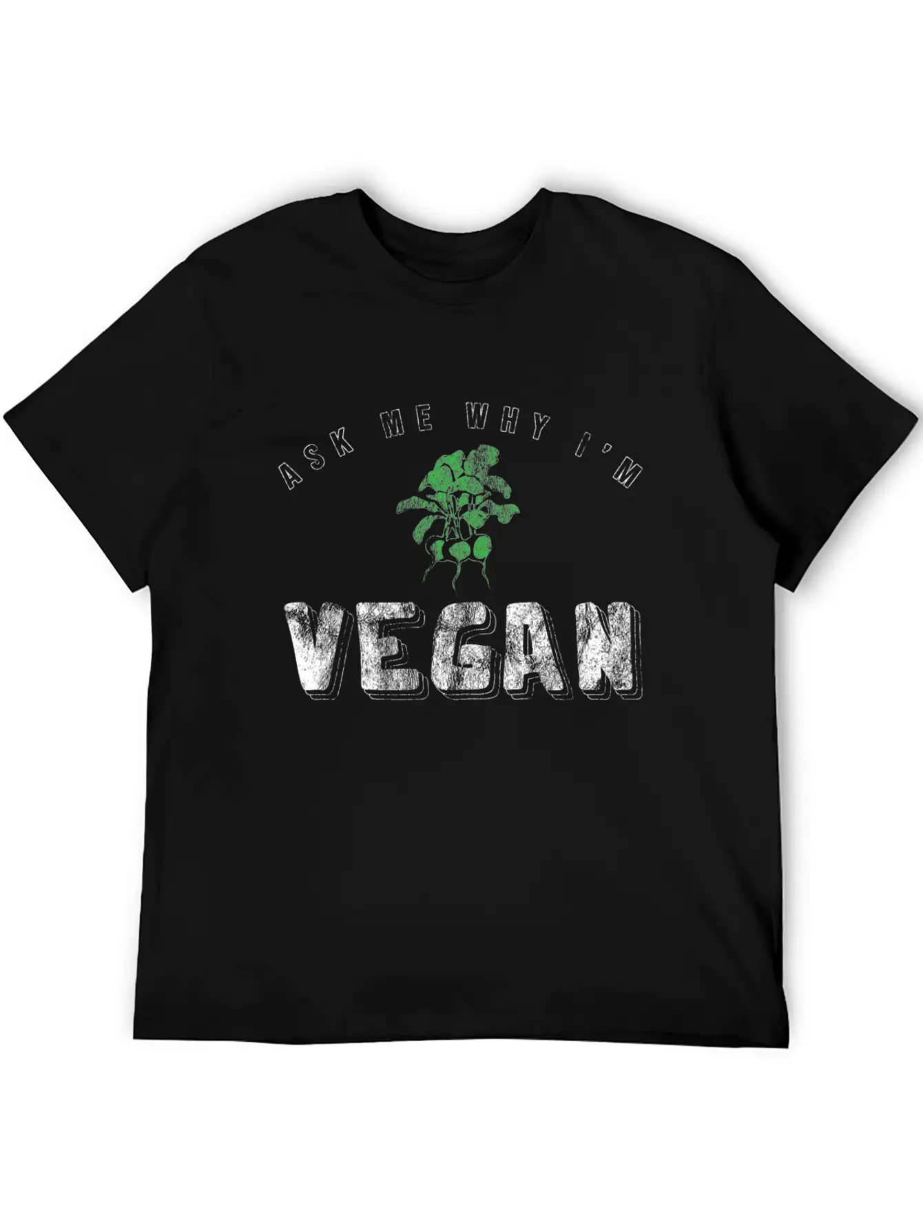 Vegan Vegetarian Gift Unisex Casual T-Shirt – Clean Design For Daily Comfort
