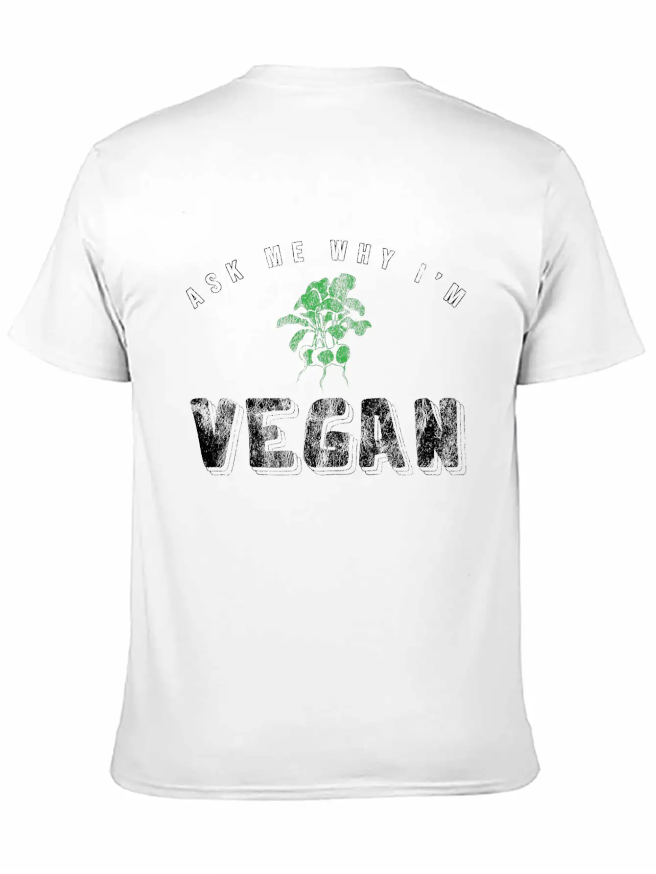 Vegan Vegetarian Gift Unisex Casual T-Shirt – Clean Design For Daily Comfort