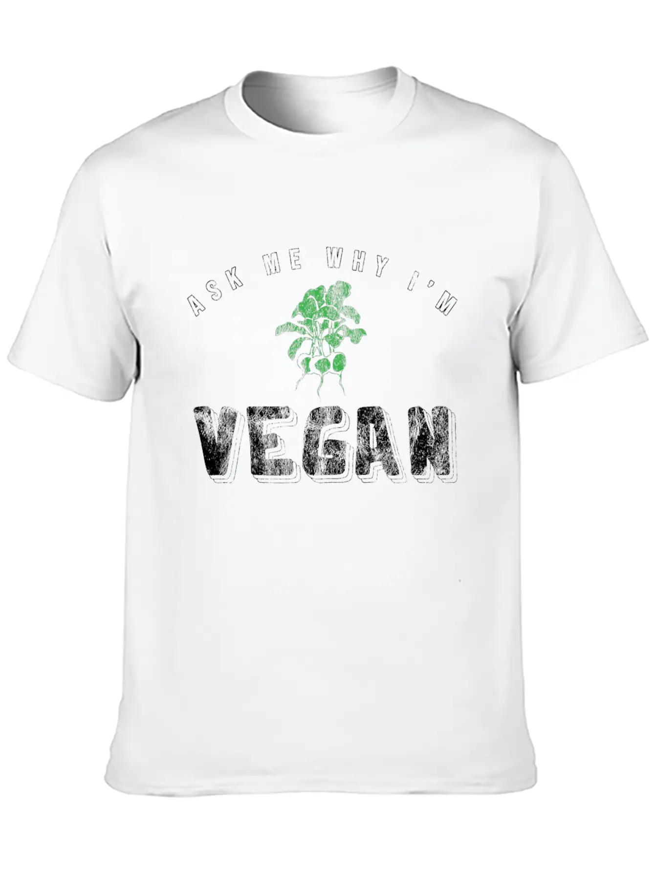Vegan Vegetarian Gift Unisex Casual T-Shirt – Clean Design For Daily Comfort