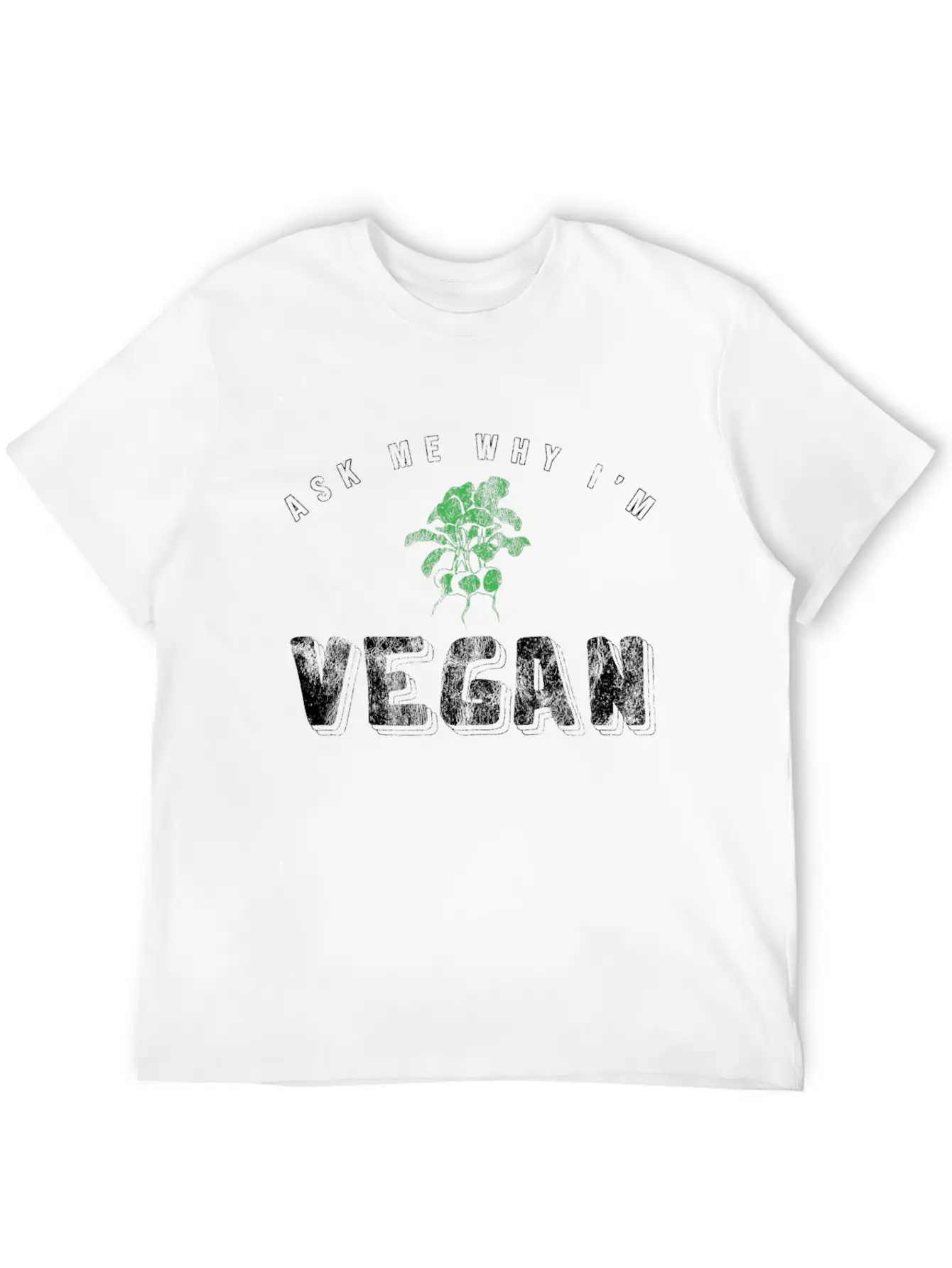 Vegan Vegetarian Gift Unisex Casual T-Shirt – Clean Design For Daily Comfort