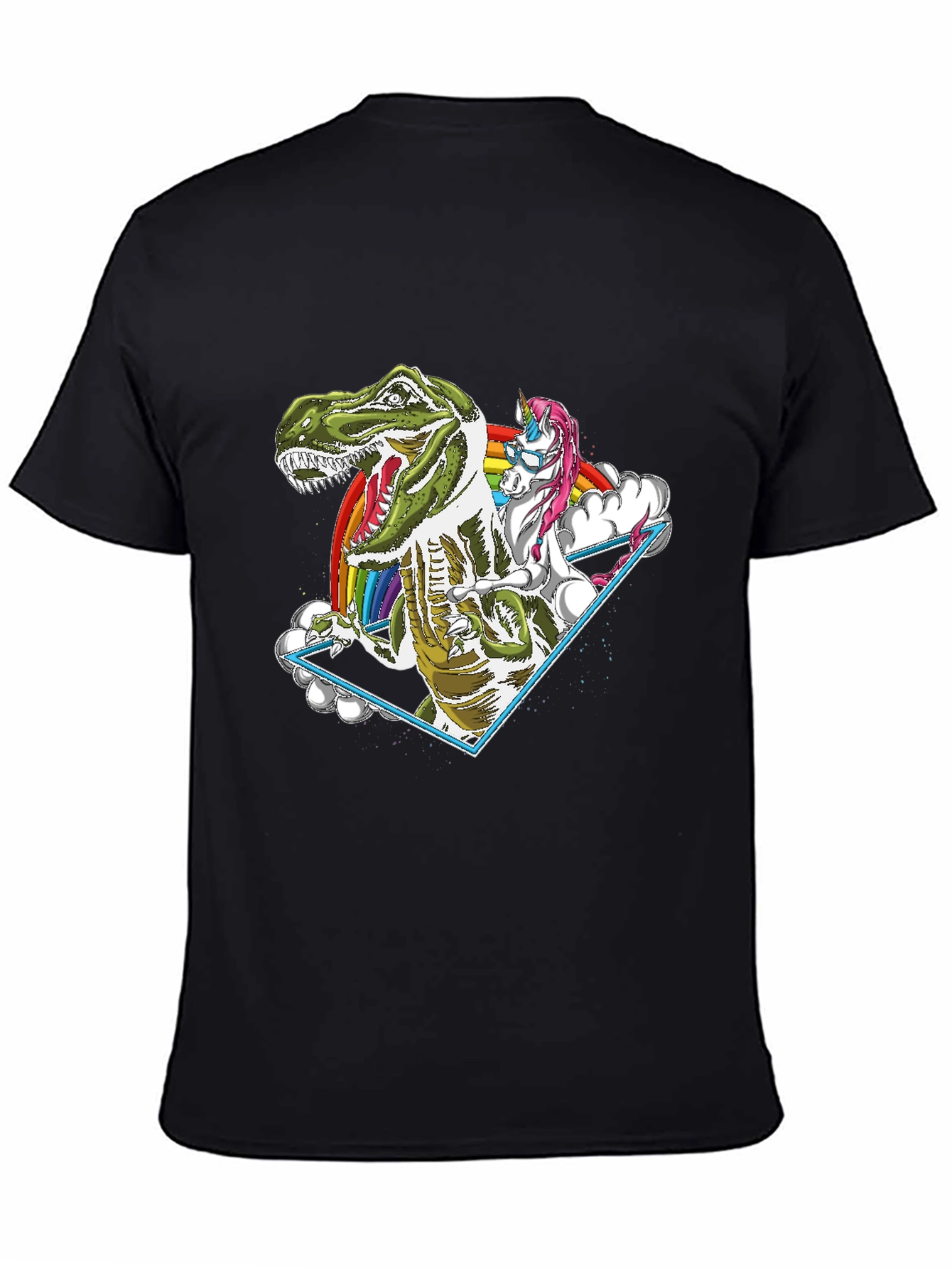 Dinosaur Unicorn Rainbow T-Shirt