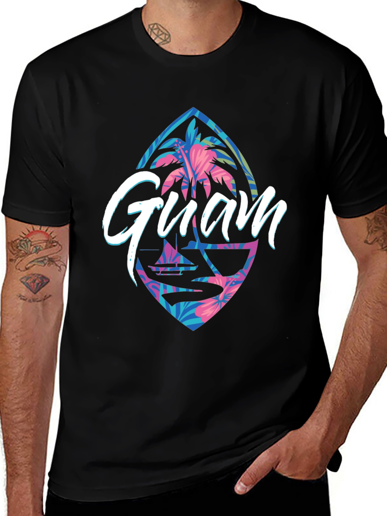 Guam Graphic Tee - Island Vibes