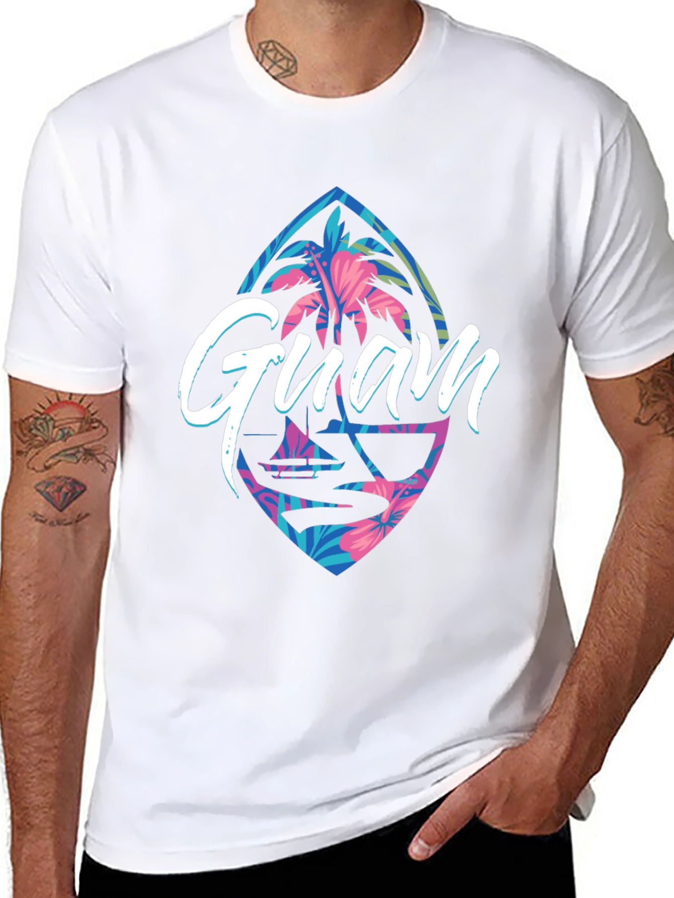 Guam Graphic Tee - Island Vibes