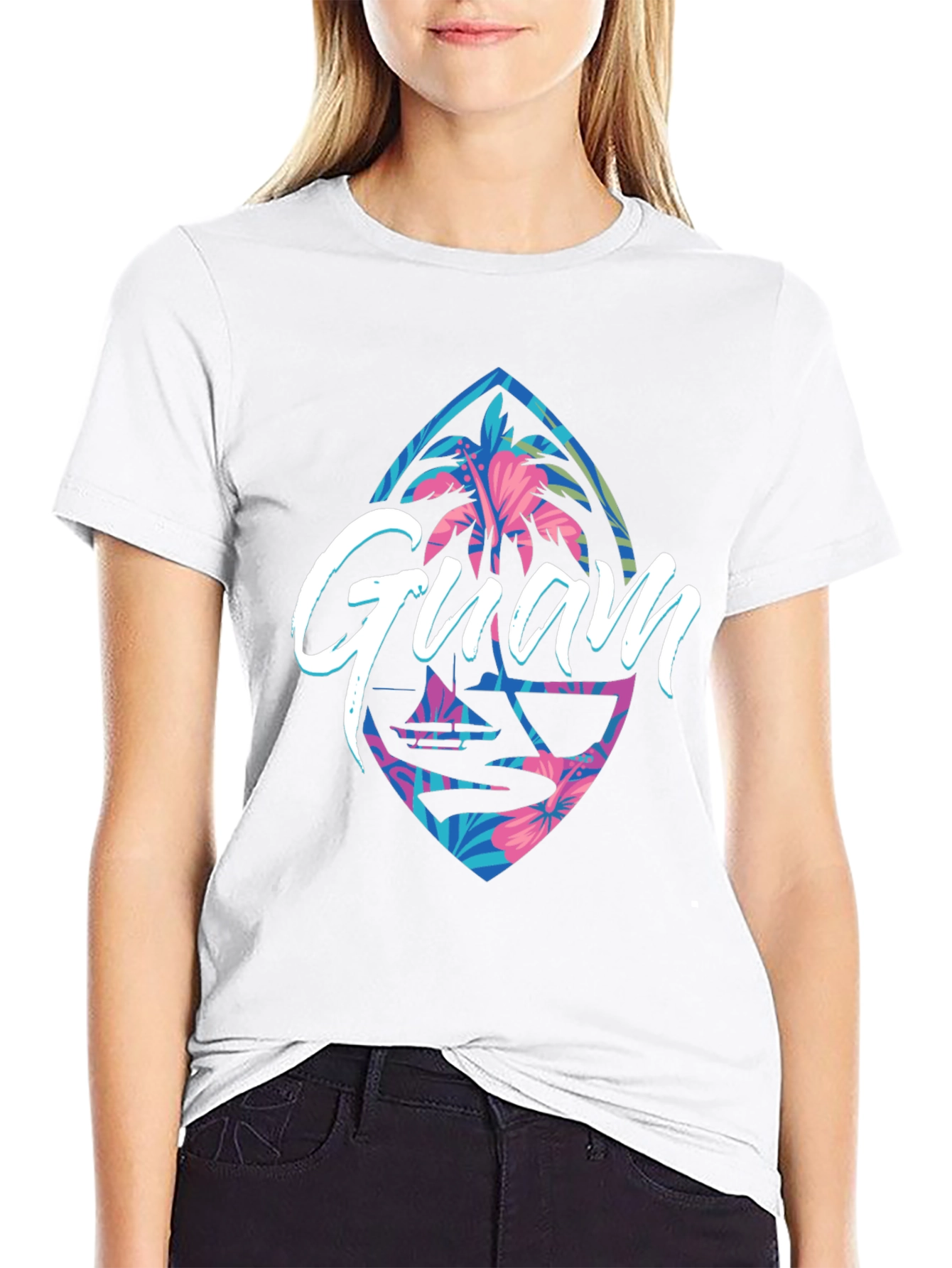 Guam Graphic Tee - Island Vibes