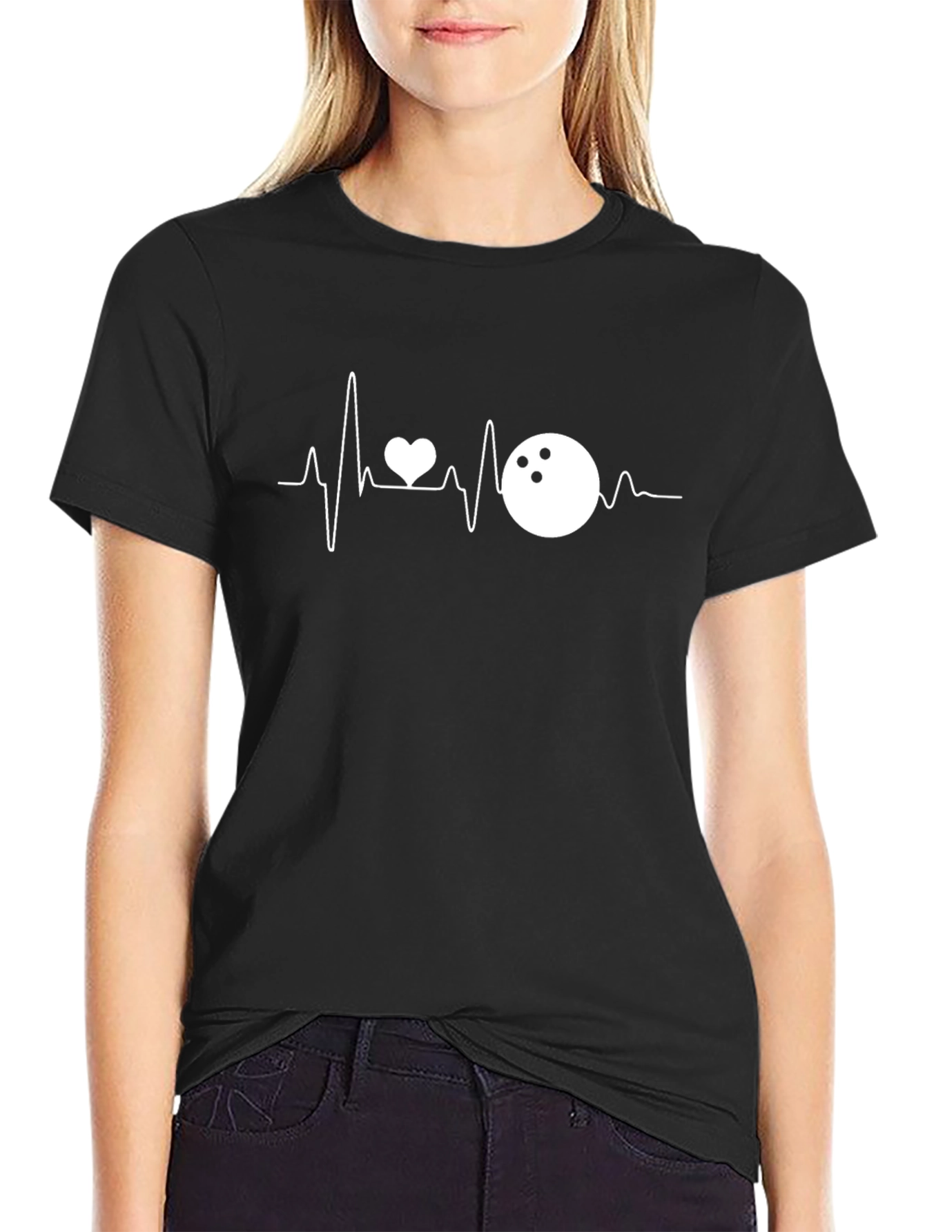 Bowling Heartbeat T-Shirt