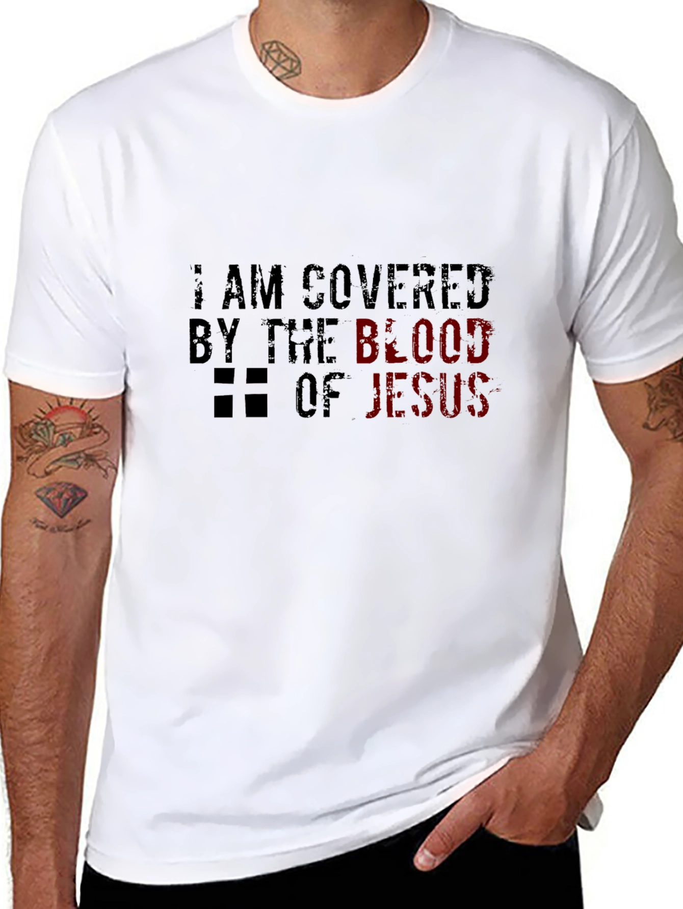 I Am Covered by the Blood of Jesus T-Shirt