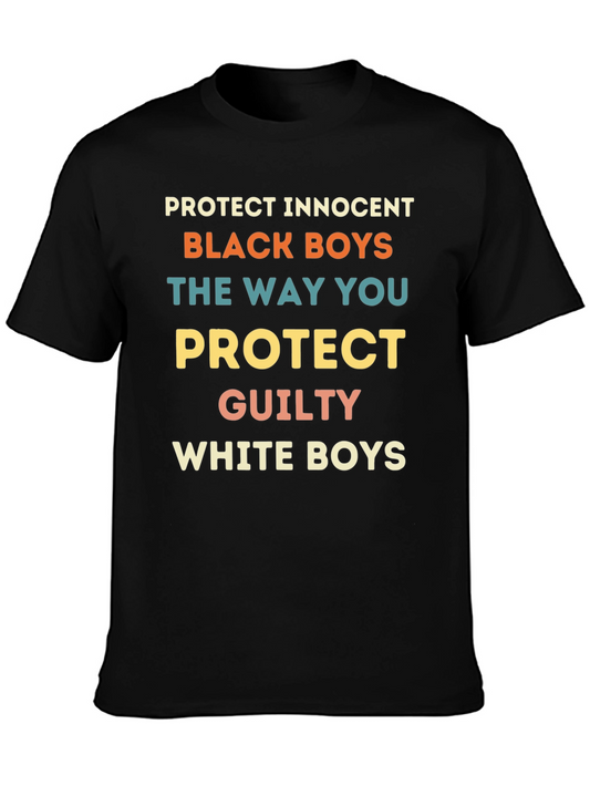 Protect Innocent Black Boys Graphic Tee