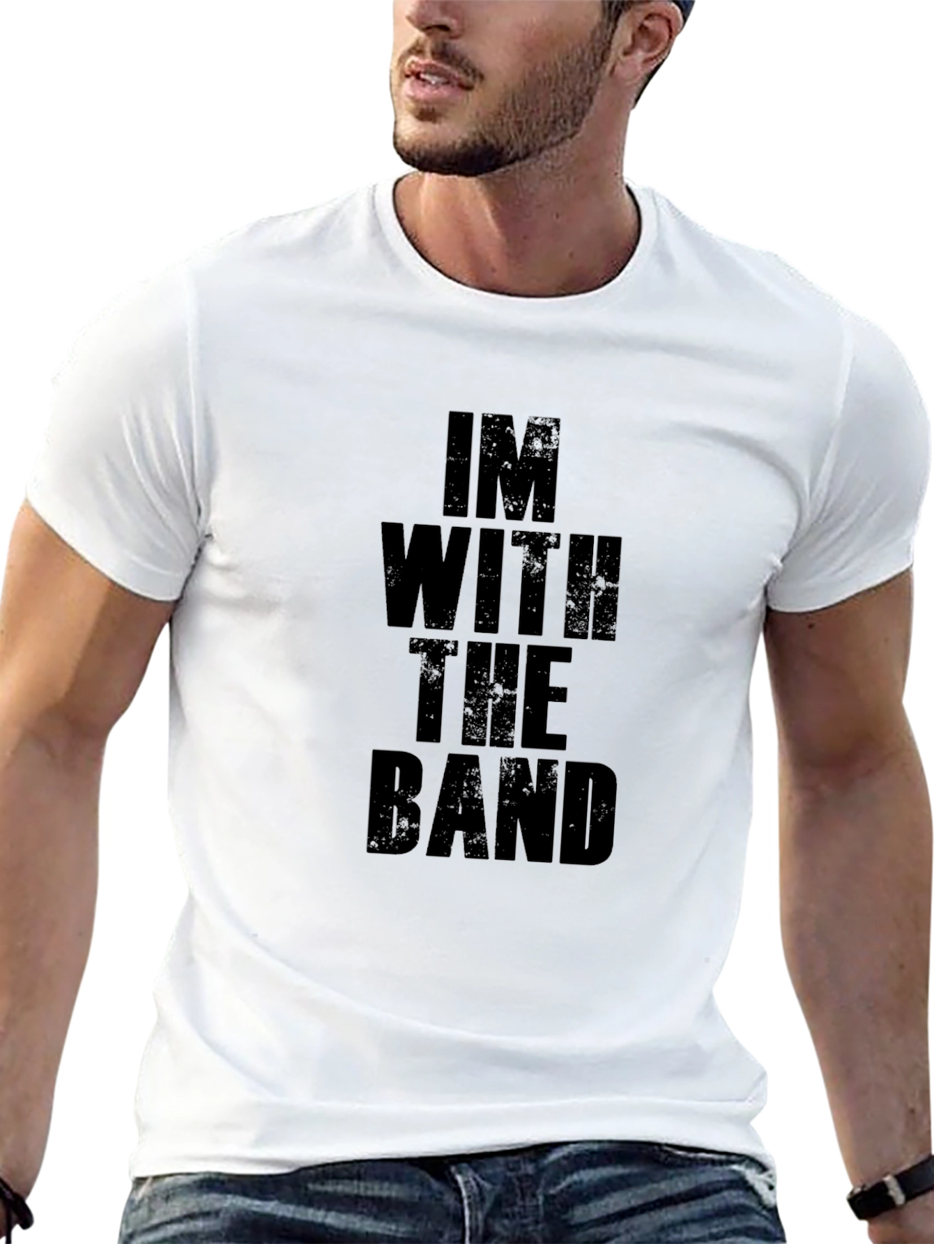 Im With The Band Black T-Shirt