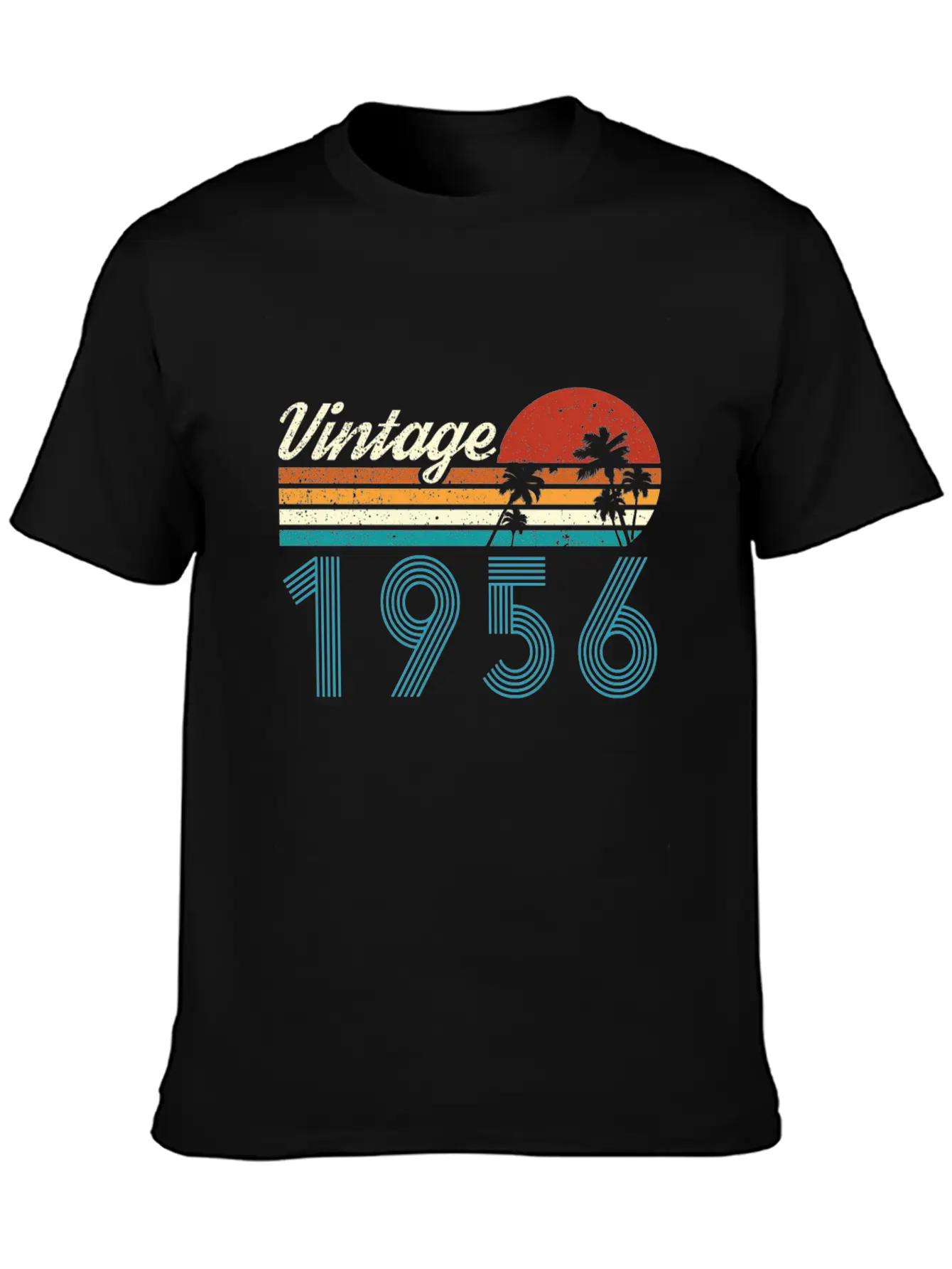 Vintage 1956 Vintage Birthday Retro Vintage Unisex Casual T-Shirt – Clean Design For Daily Comfort