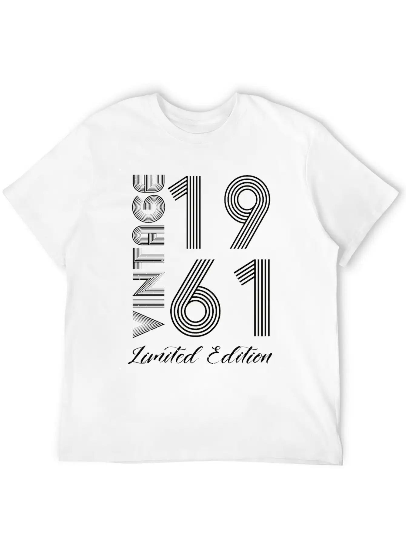 Vintage 1961 Vintage Birthday Retro Vintage Unisex Casual T-Shirt – Clean Design For Daily Comfort
