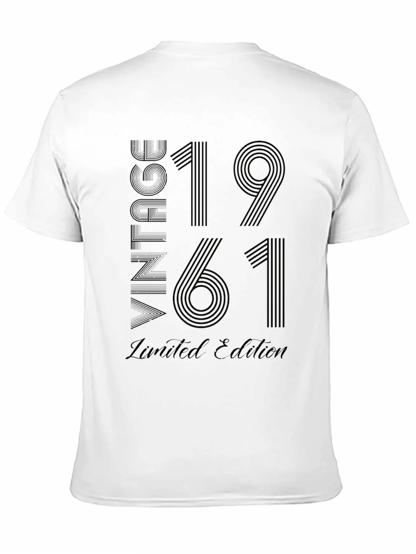 Vintage 1961 Vintage Birthday Retro Vintage Unisex Casual T-Shirt – Clean Design For Daily Comfort
