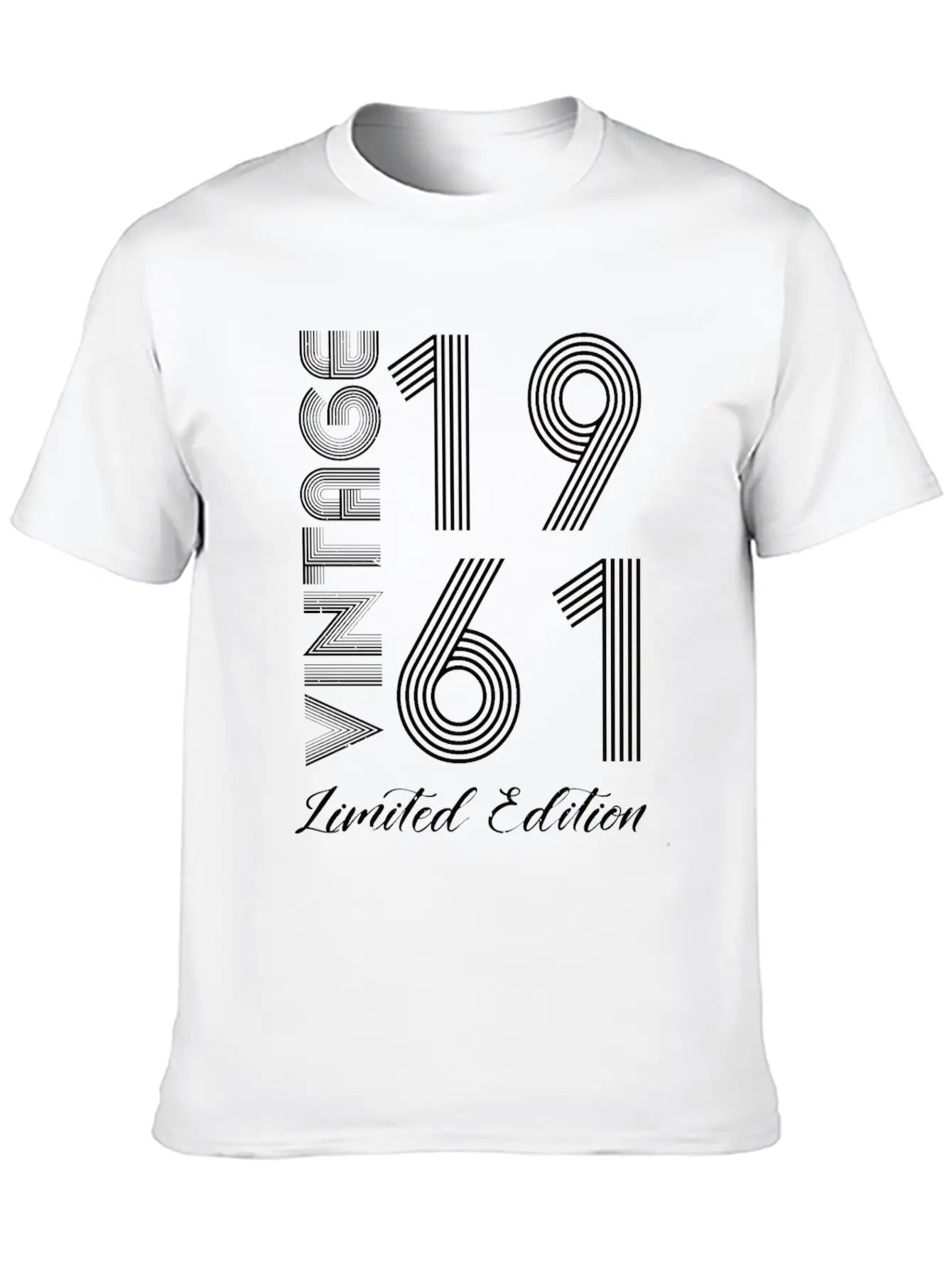 Vintage 1961 Vintage Birthday Retro Vintage Unisex Casual T-Shirt – Clean Design For Daily Comfort