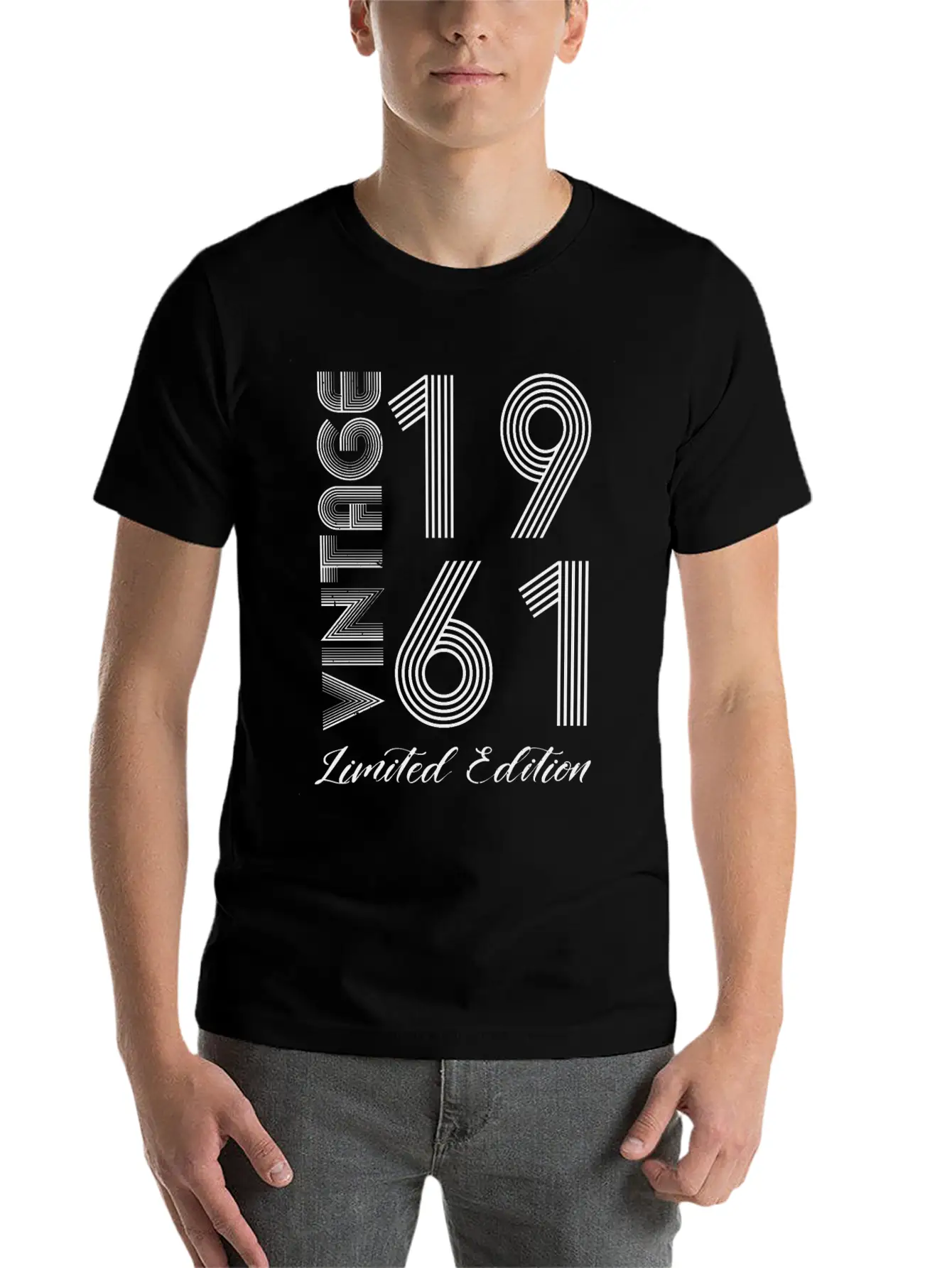 Vintage 1961 Vintage Birthday Retro Vintage Unisex Casual T-Shirt – Clean Design For Daily Comfort