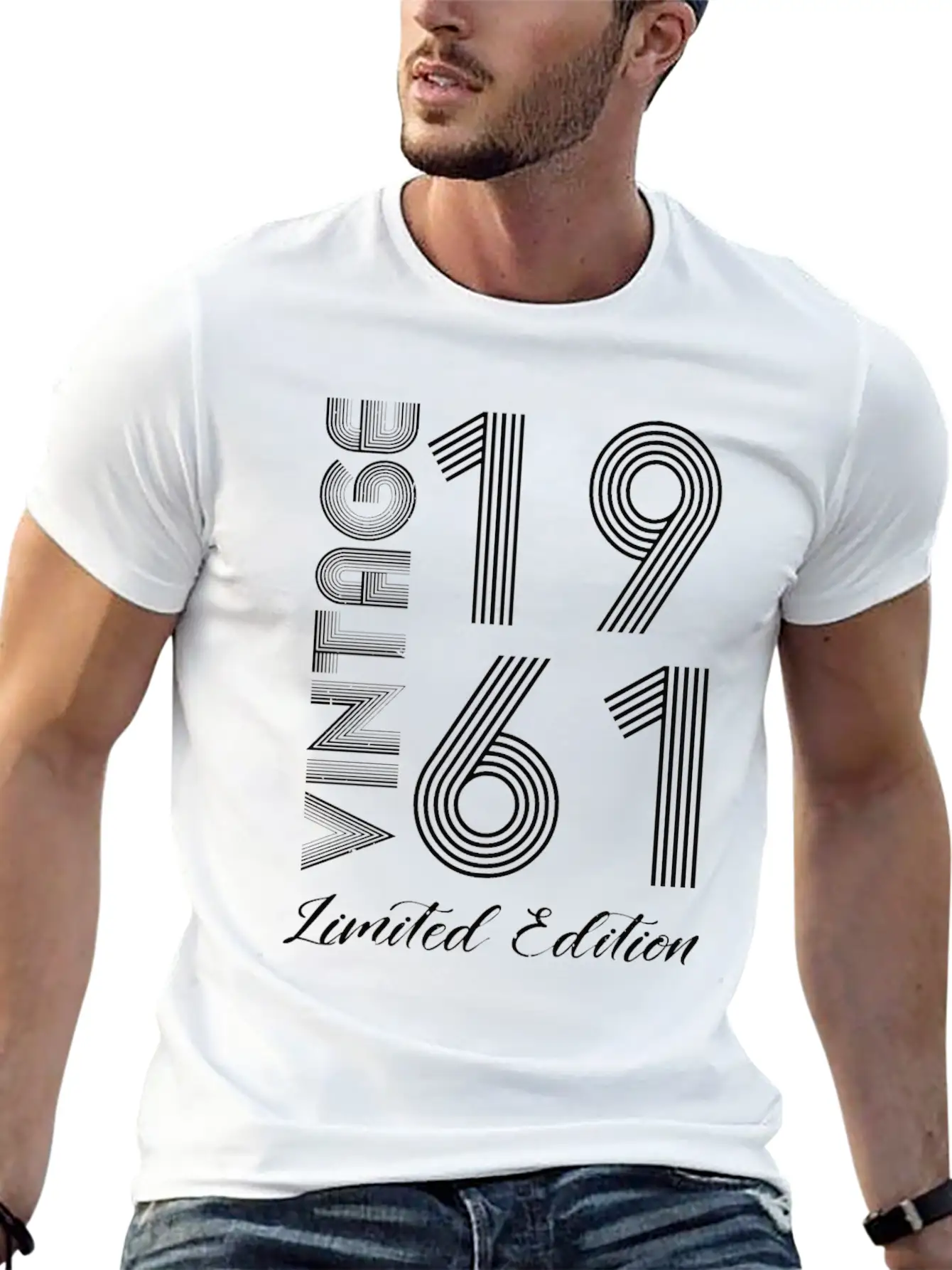 Vintage 1961 Vintage Birthday Retro Vintage Unisex Casual T-Shirt – Clean Design For Daily Comfort