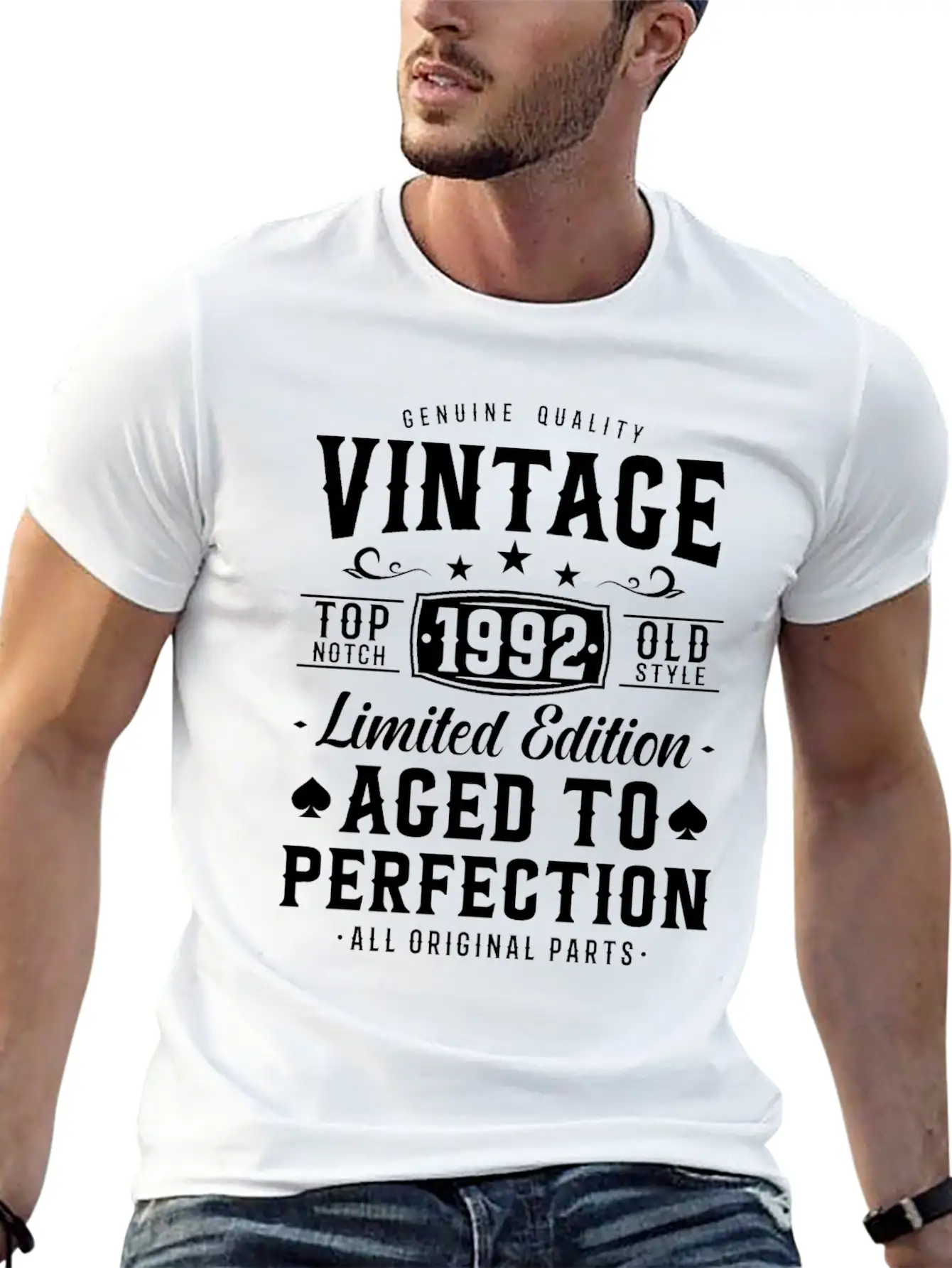 Vintage 1992 Birthday Surprise Unisex Casual T-Shirt – Clean Design For Daily Comfort