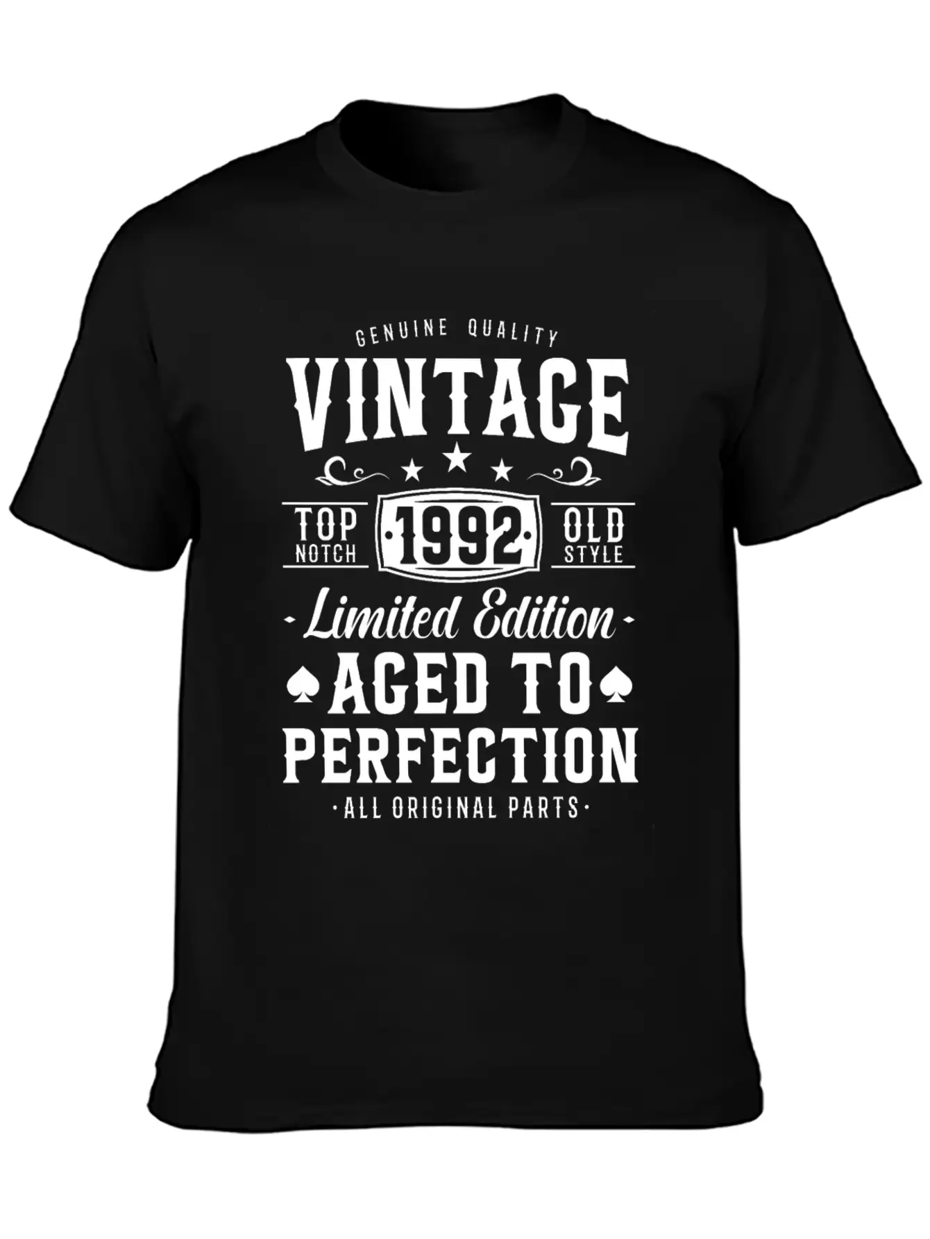 Vintage 1992 Birthday Surprise Unisex Casual T-Shirt – Clean Design For Daily Comfort