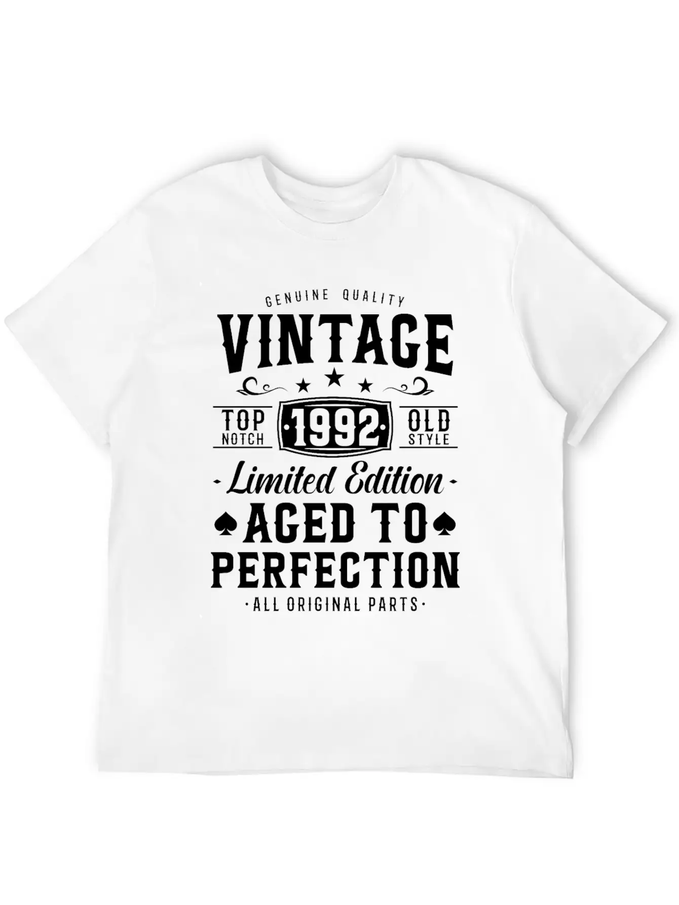 Vintage 1992 Birthday Surprise Unisex Casual T-Shirt – Clean Design For Daily Comfort