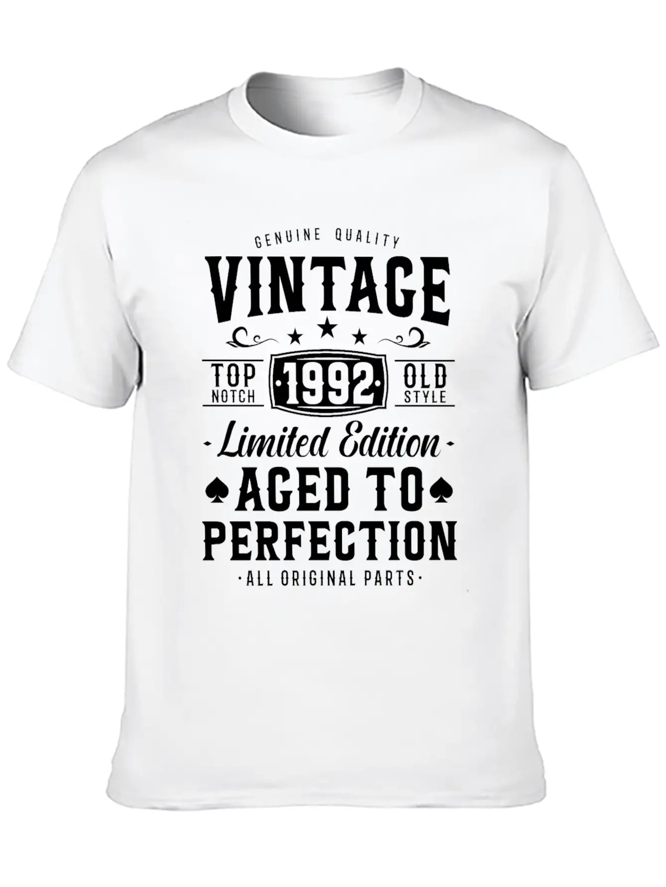 Vintage 1992 Birthday Surprise Unisex Casual T-Shirt – Clean Design For Daily Comfort