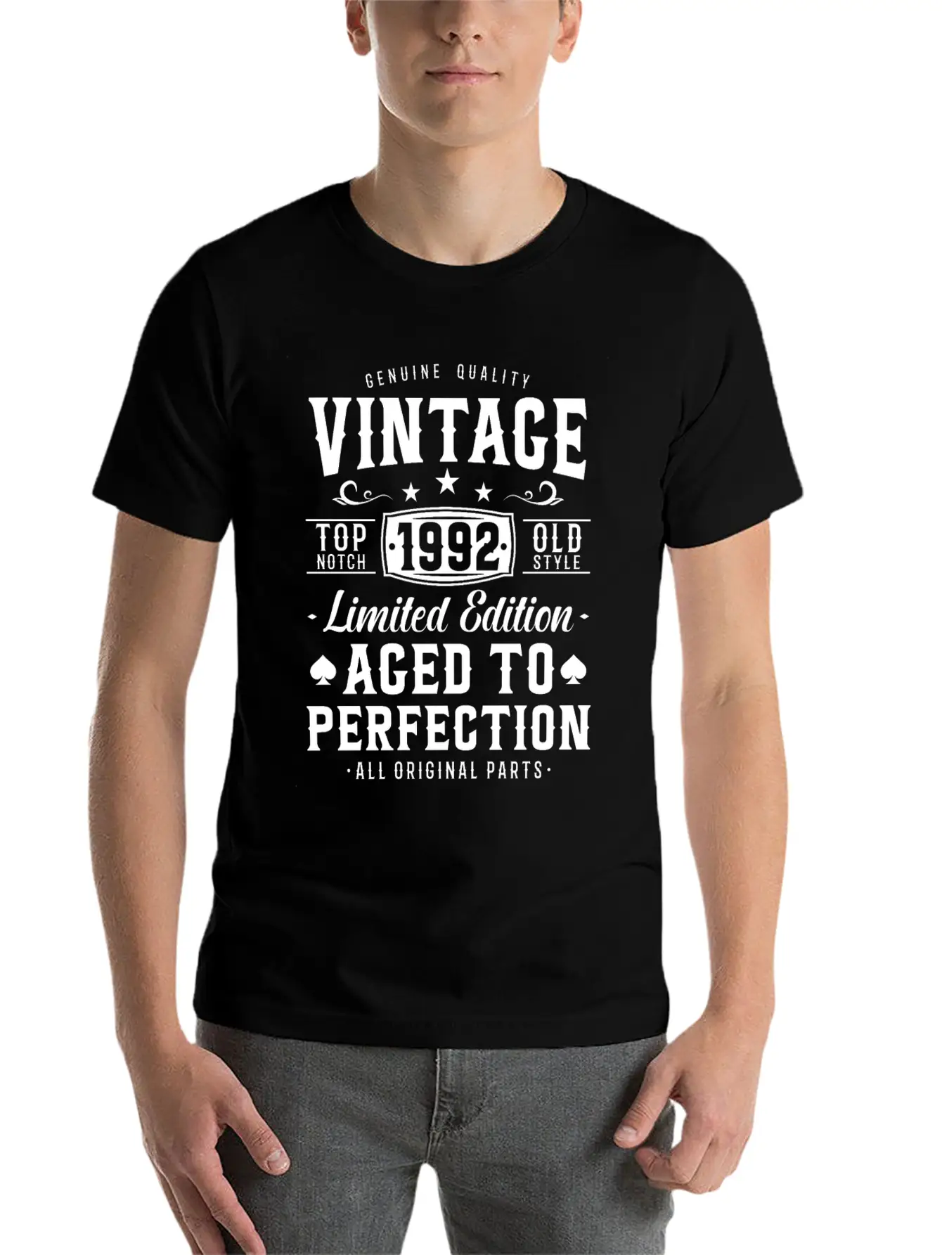 Vintage 1992 Birthday Surprise Unisex Casual T-Shirt – Clean Design For Daily Comfort
