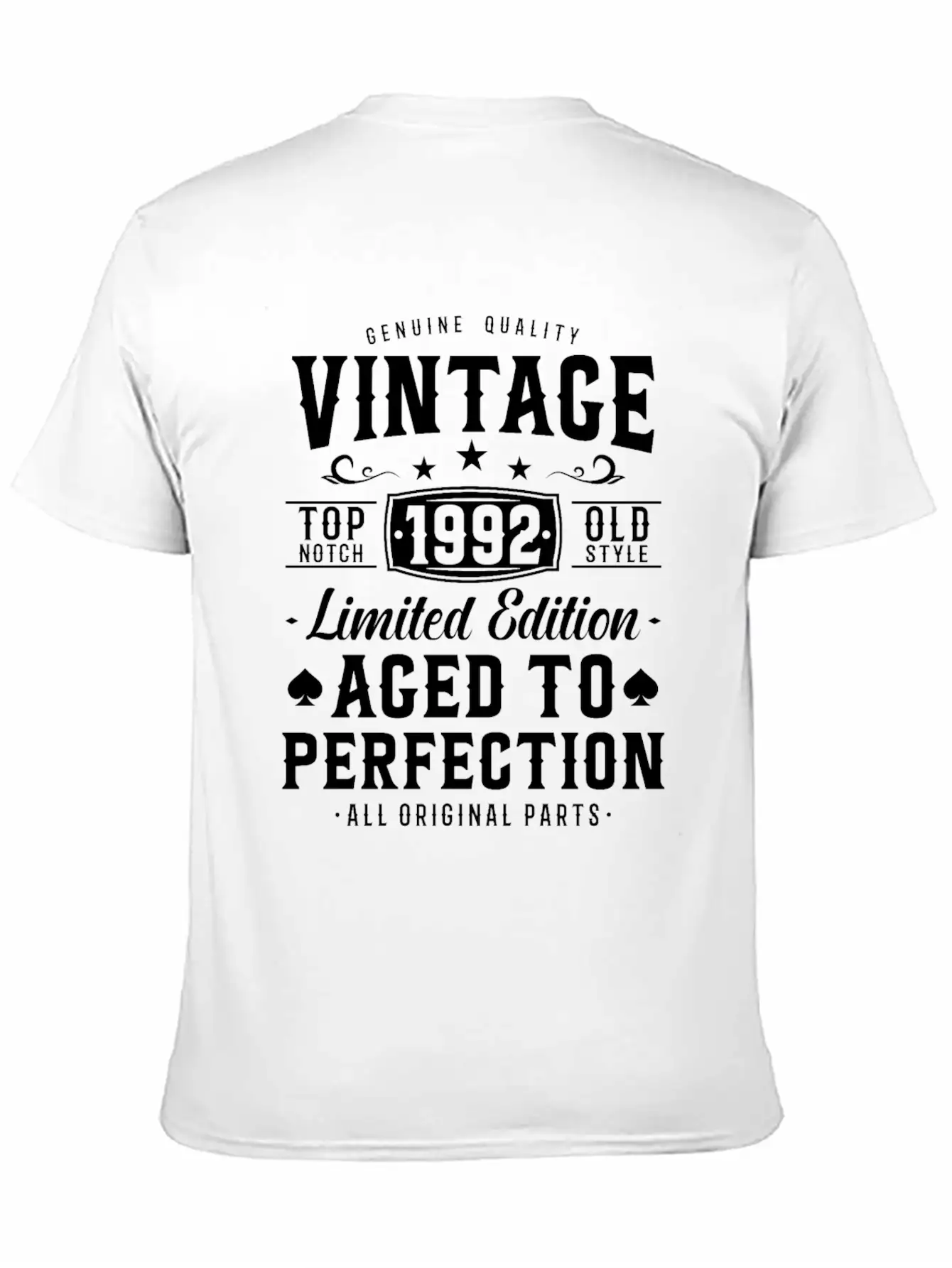Vintage 1992 Birthday Surprise Unisex Casual T-Shirt – Clean Design For Daily Comfort