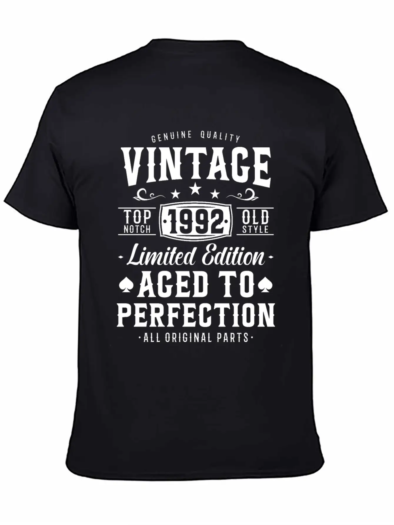 Vintage 1992 Birthday Surprise Unisex Casual T-Shirt – Clean Design For Daily Comfort