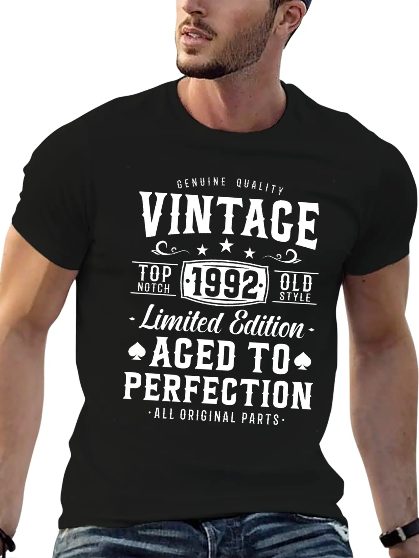 Vintage 1992 Birthday Surprise Unisex Casual T-Shirt – Clean Design For Daily Comfort