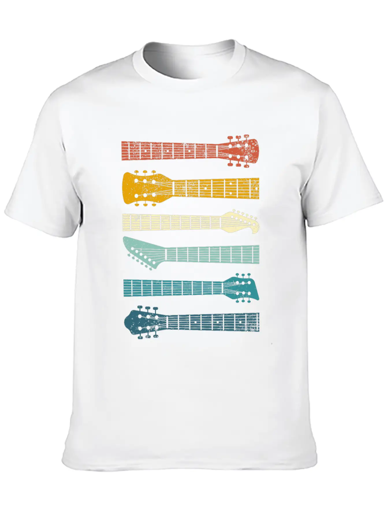 Vintage Guitars Guitarist Blues Rock Music Lover Unisex Casual T-Shirt – Clean Design For Daily Comfort