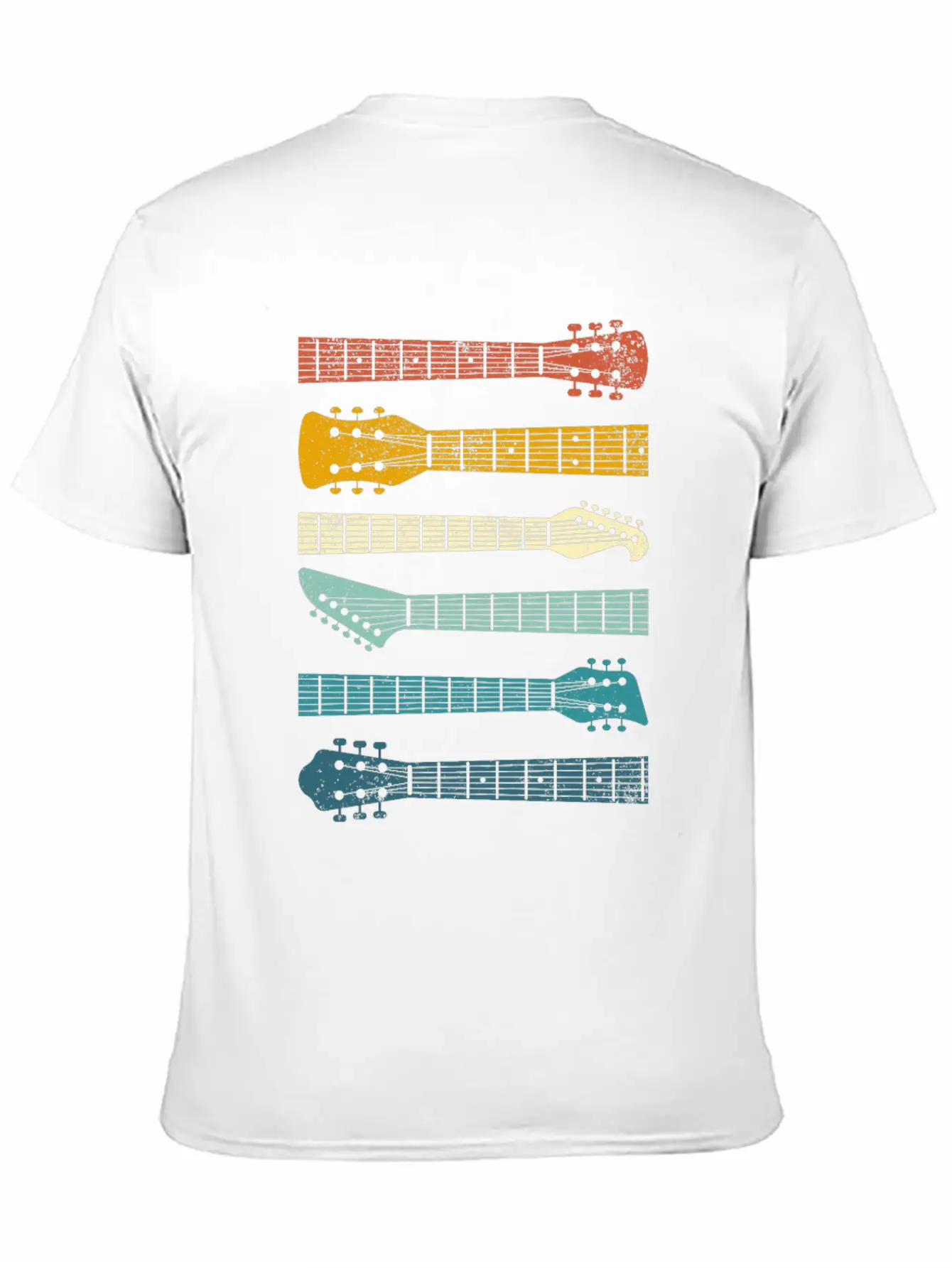 Vintage Guitars Guitarist Blues Rock Music Lover Unisex Casual T-Shirt – Clean Design For Daily Comfort