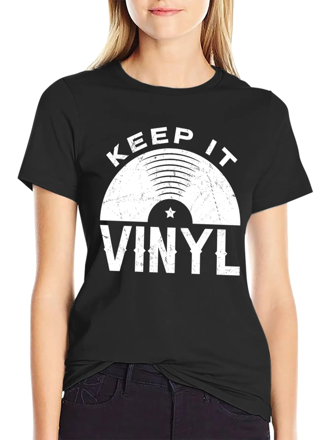 Vinyl Music DJ Record Men Unisex Casual T-Shirt – Clean Design For Daily Comfort
