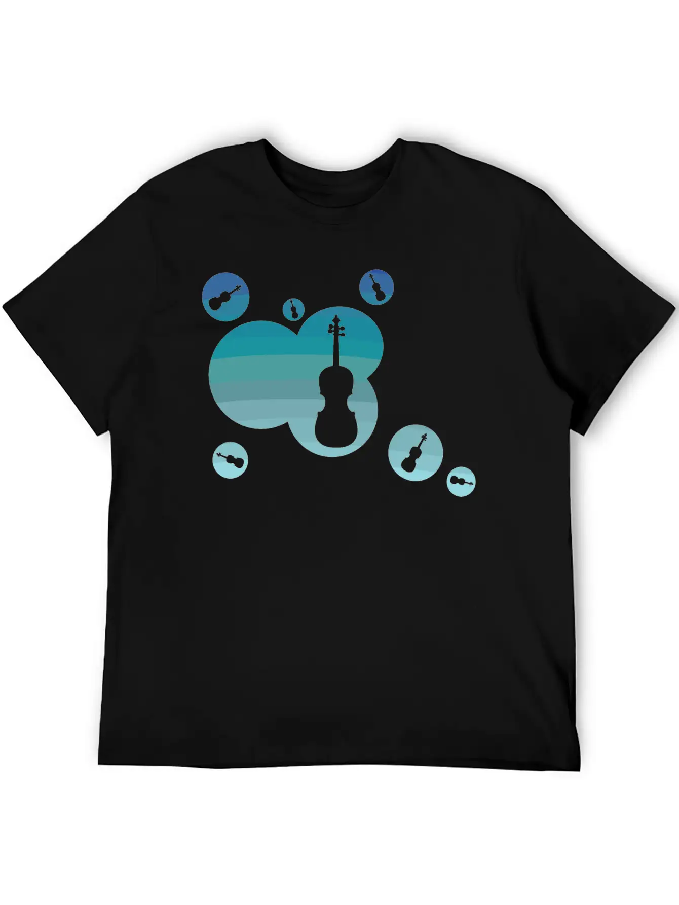 Violin Instrument Unisex Casual T-Shirt – Clean Design For Daily Comfort