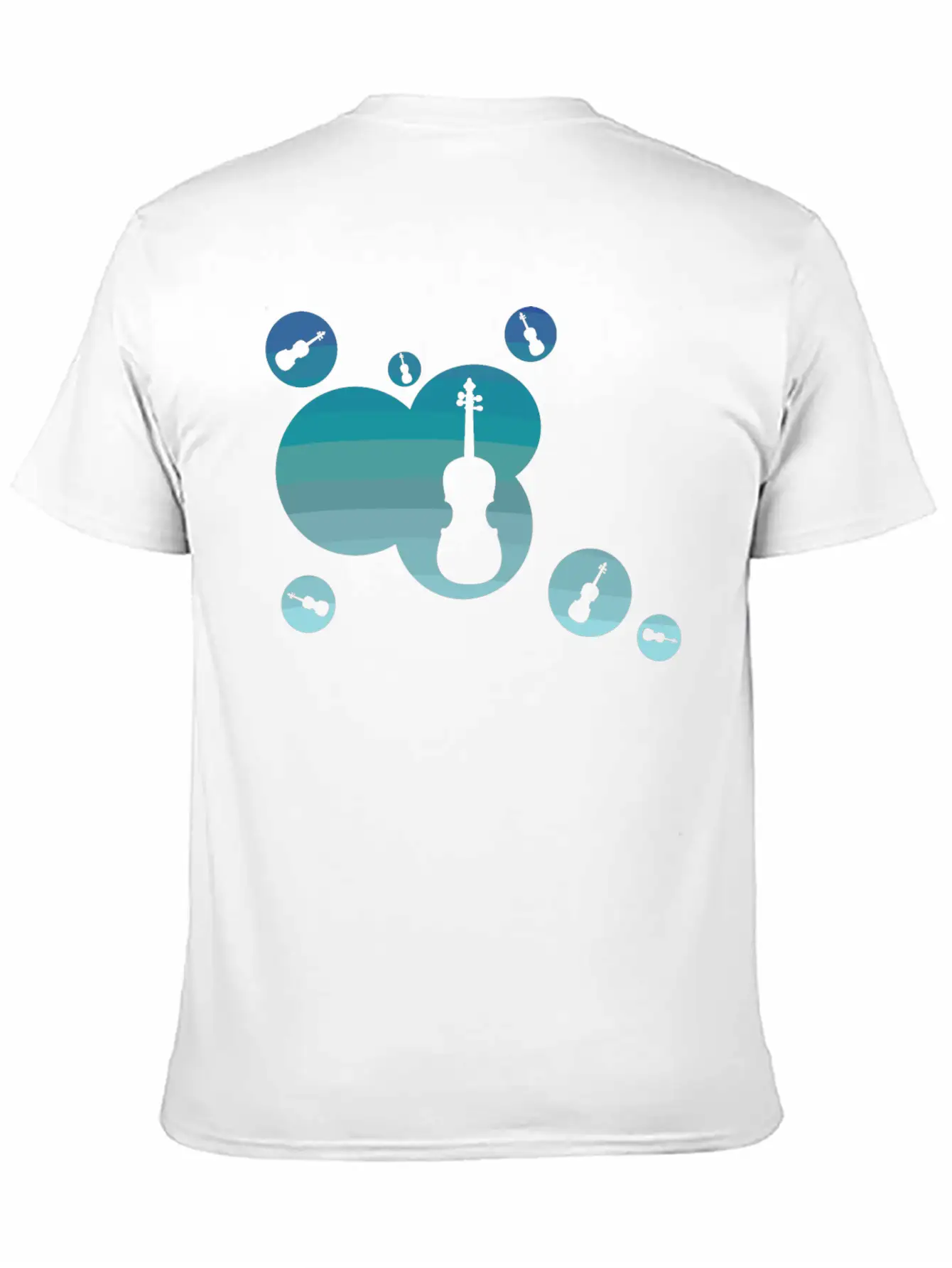 Violin Instrument Unisex Casual T-Shirt – Clean Design For Daily Comfort