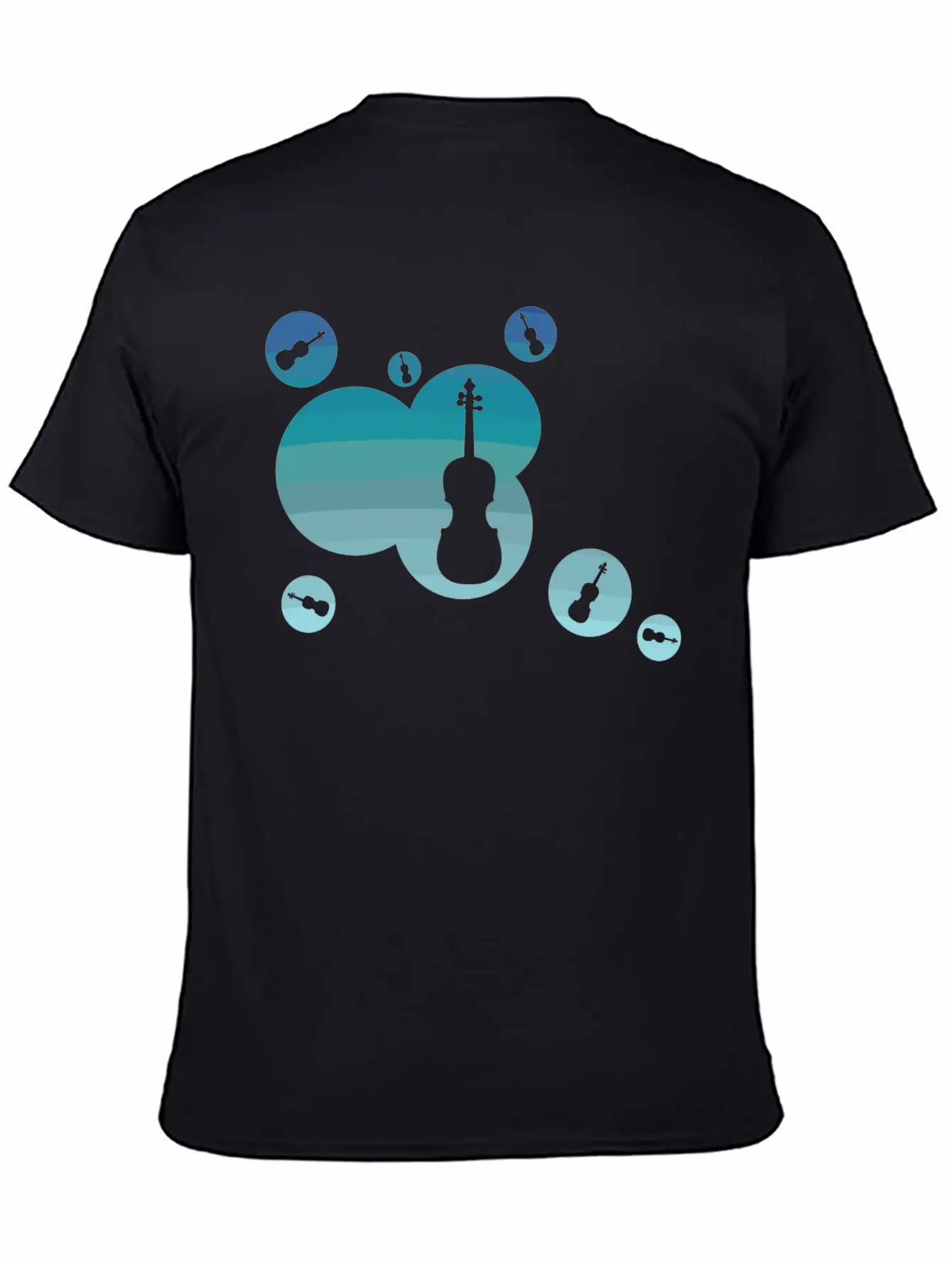 Violin Instrument Unisex Casual T-Shirt – Clean Design For Daily Comfort