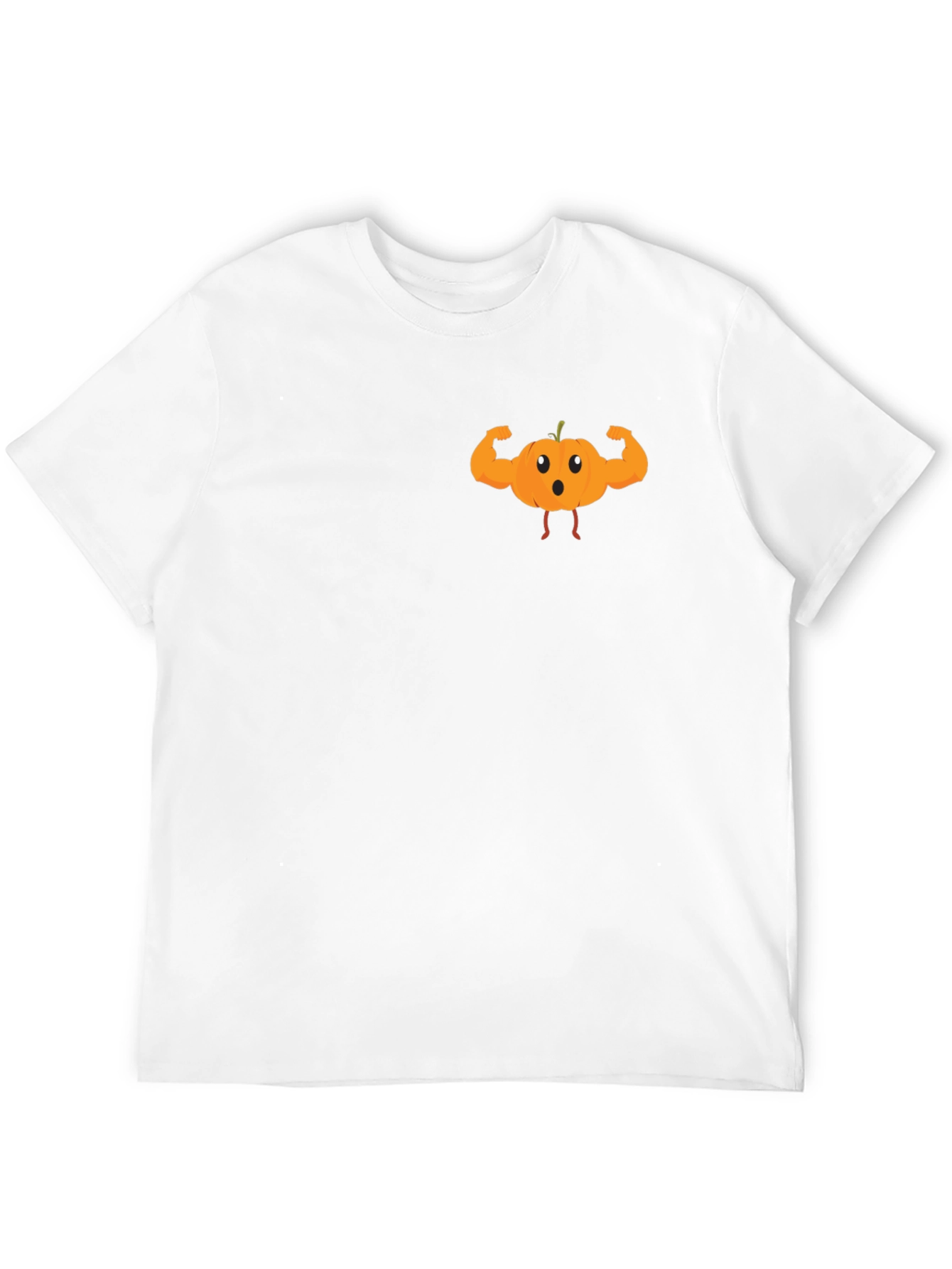 Funny Muscle Pumpkin T-Shirt - Halloween Apparel