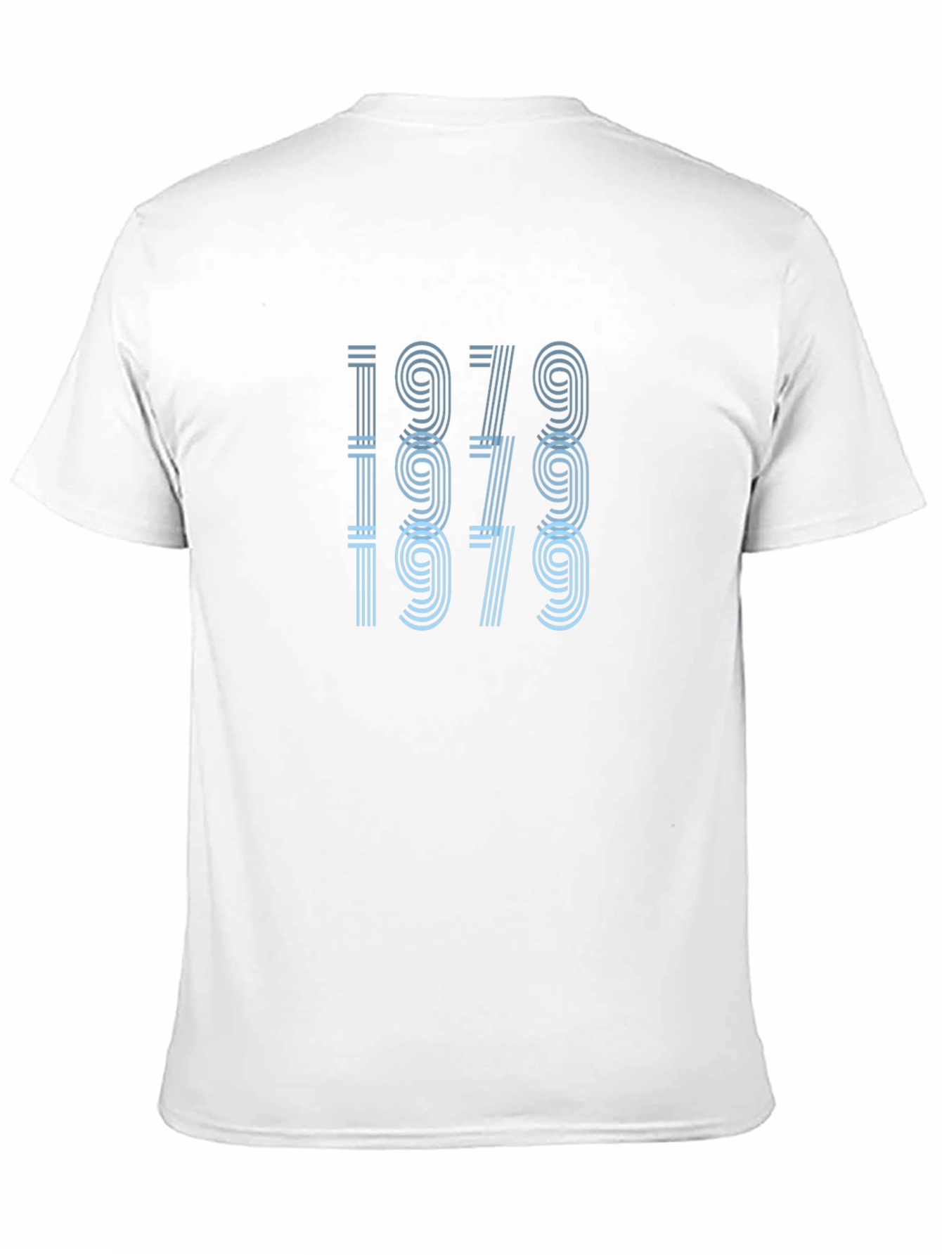 Retro 1979 Graphic T-Shirt - Black Crew Neck Tee