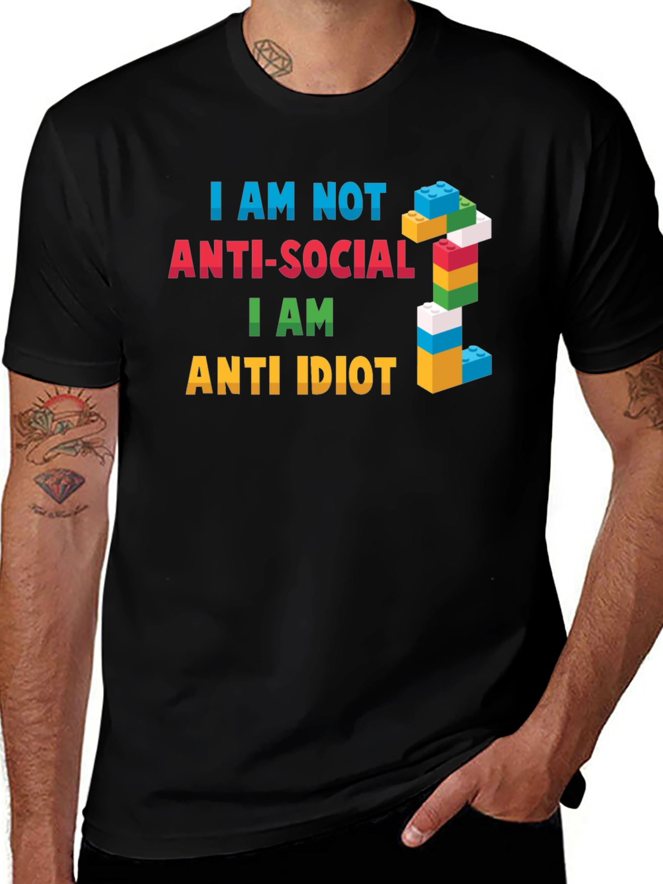Anti-Social Anti-Idiot T-Shirt