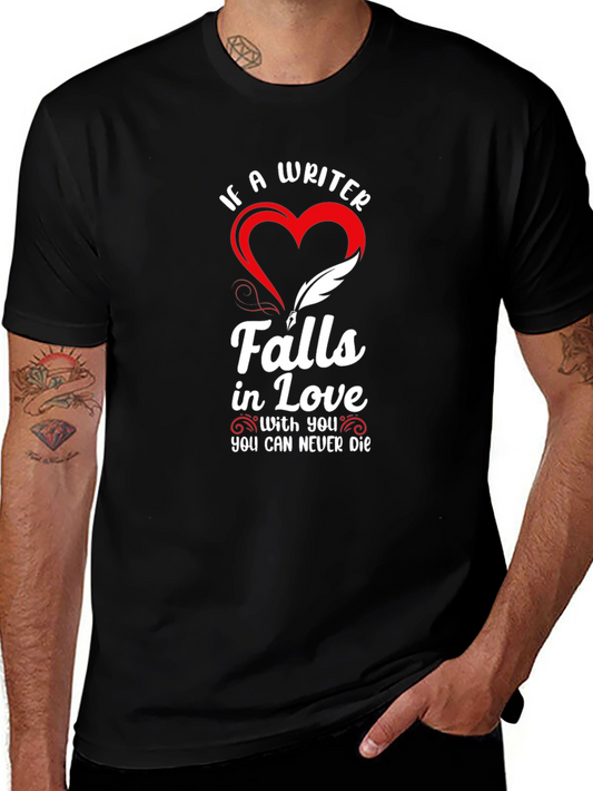 Writer Love T-Shirt - Never Die