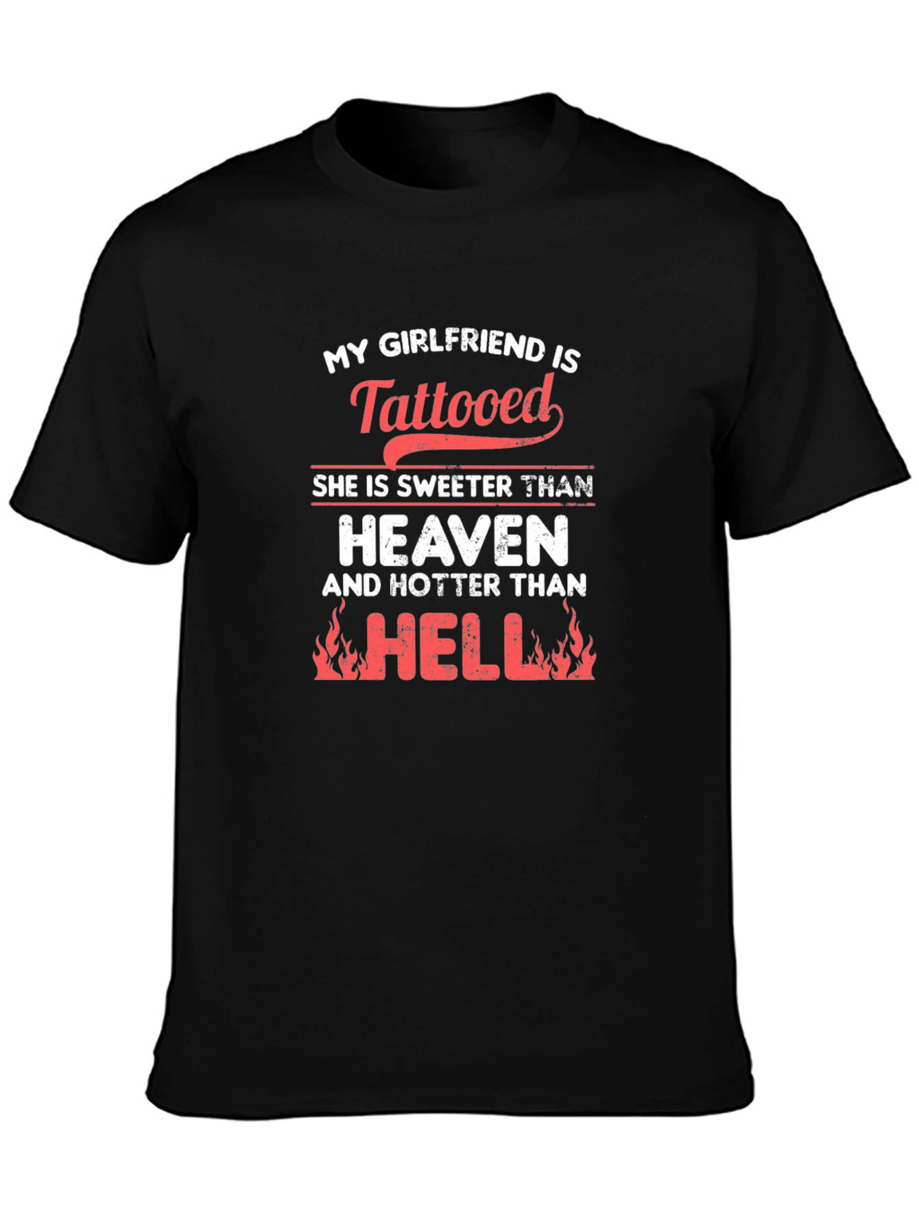 Tattooed Girlfriend Humor T-Shirt